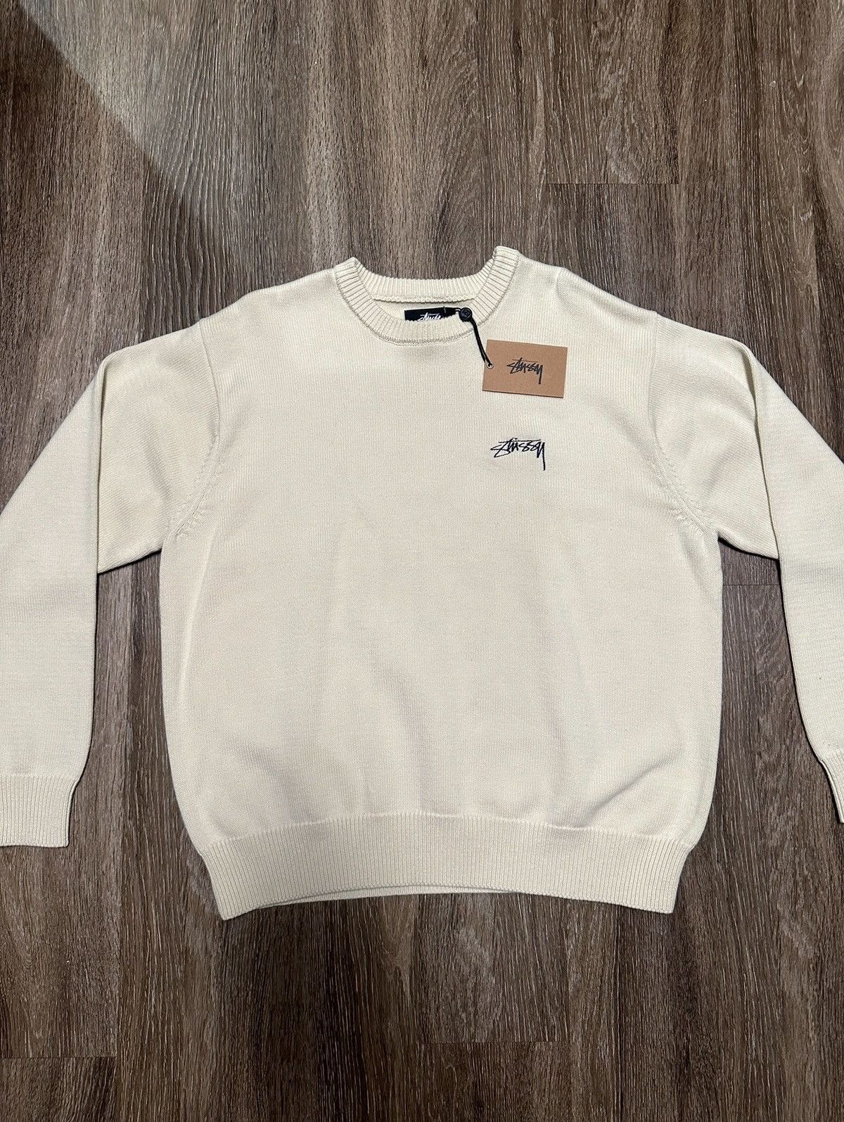 Stussy Stussy Care Label Sweater Size US L / EU 52-54 / 3 - 2 Thumbnail