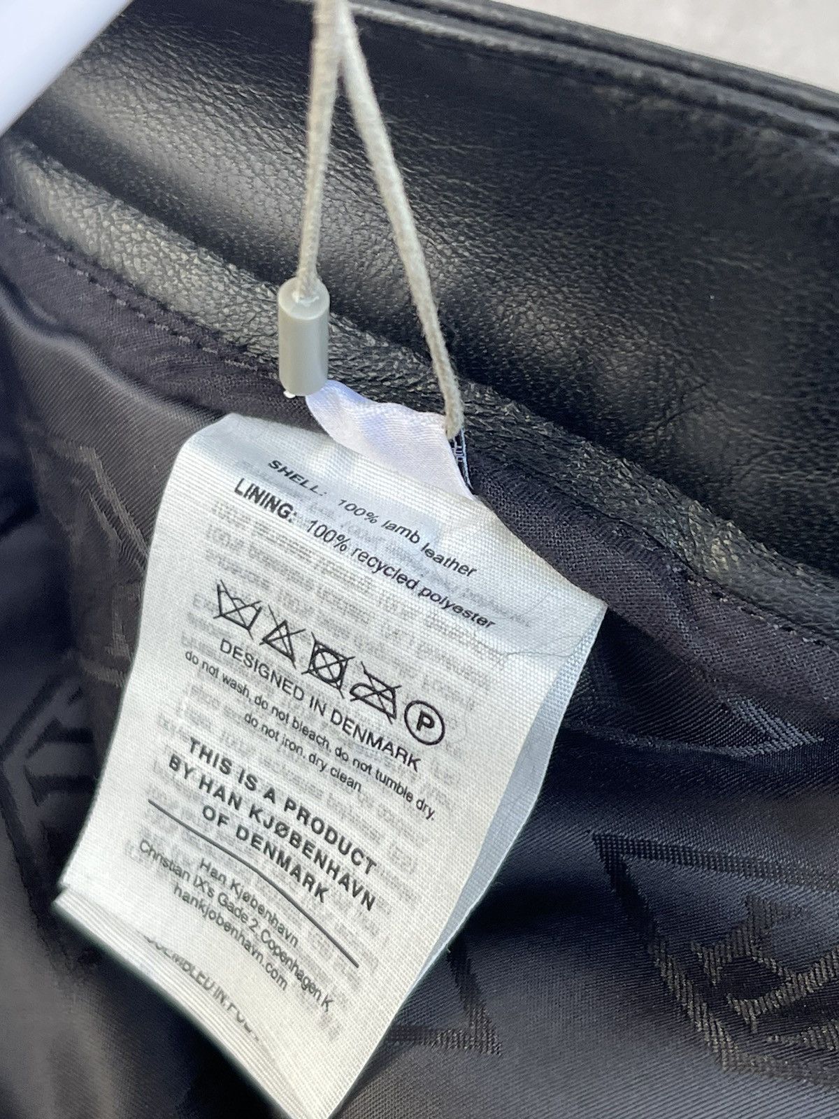 Han Kjobenhavn !DS! FW22 Han Kjobenhavn Single Suit Black Leather Trousers Size US 34 / EU 50 - 18 Thumbnail