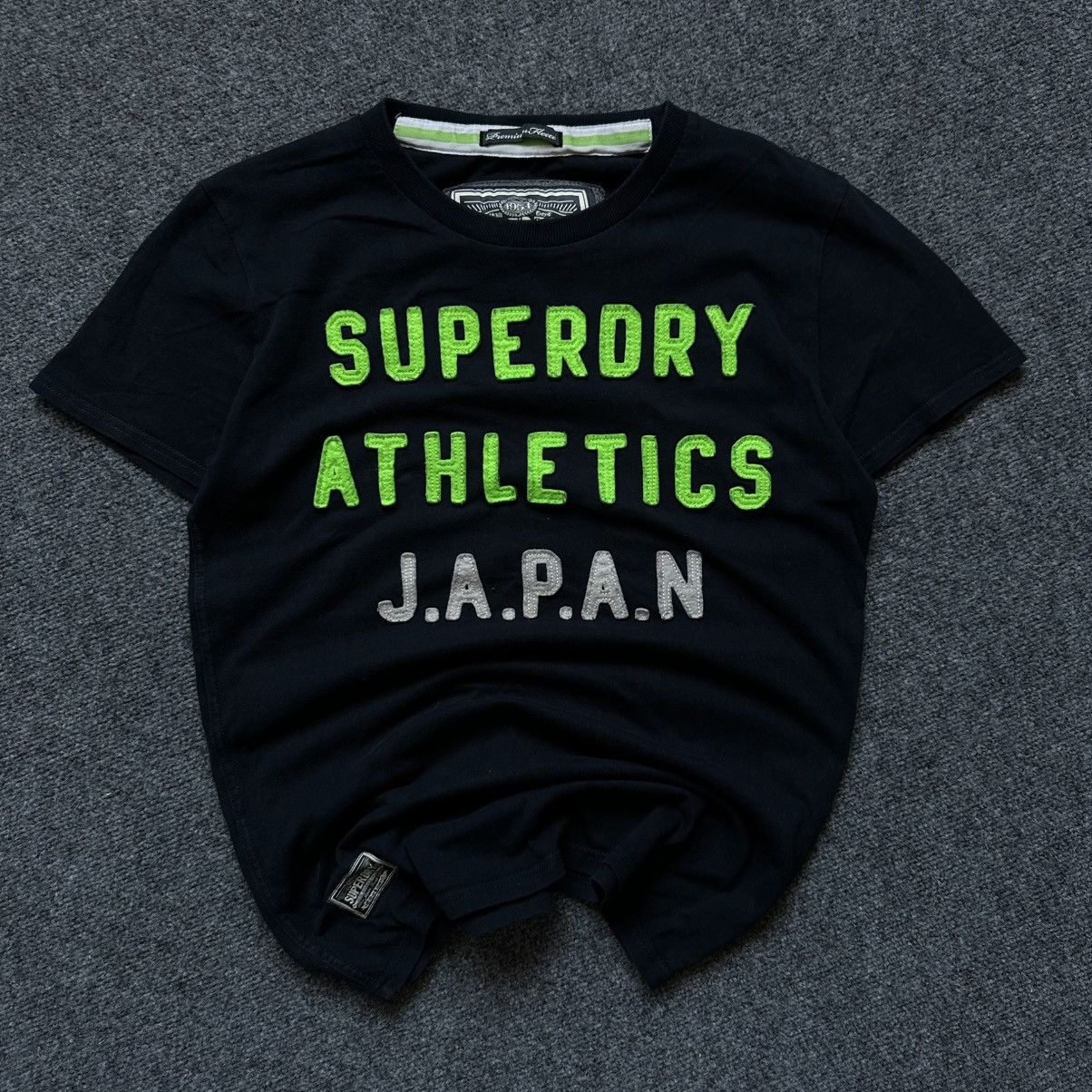 Superdry VTG Japanese Style T-shirts Superdry Big Logo Size L Dark Size US L / EU 52-54 / 3 - 3 Thumbnail