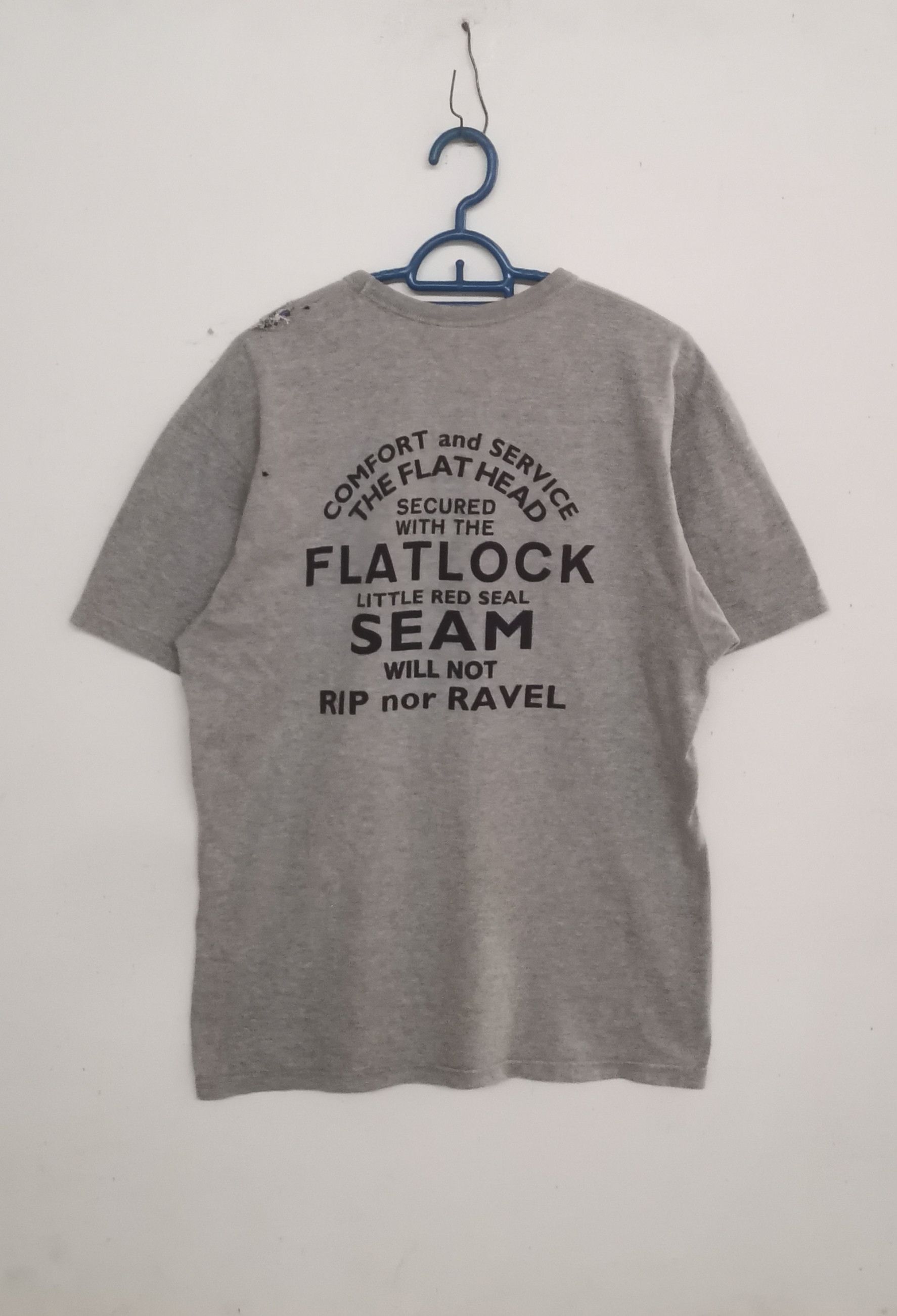 The Flat Head Rare distressed The Flat Head t-shirt Size US XL / EU 56 / 4 - 1 Thumbnail
