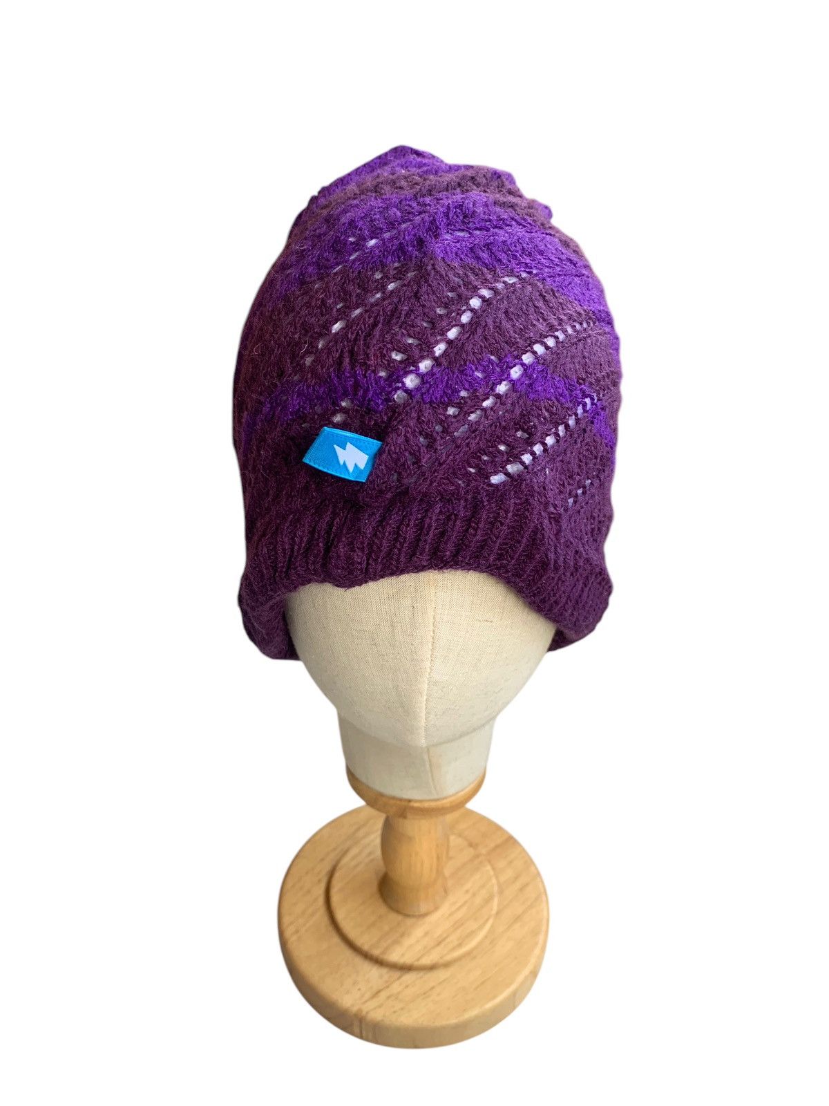 Japanese Brand × Kapital × Vintage Knitted Blue Blood Winter Sessions Beanie Hats Size ONE SIZE - 2 Thumbnail