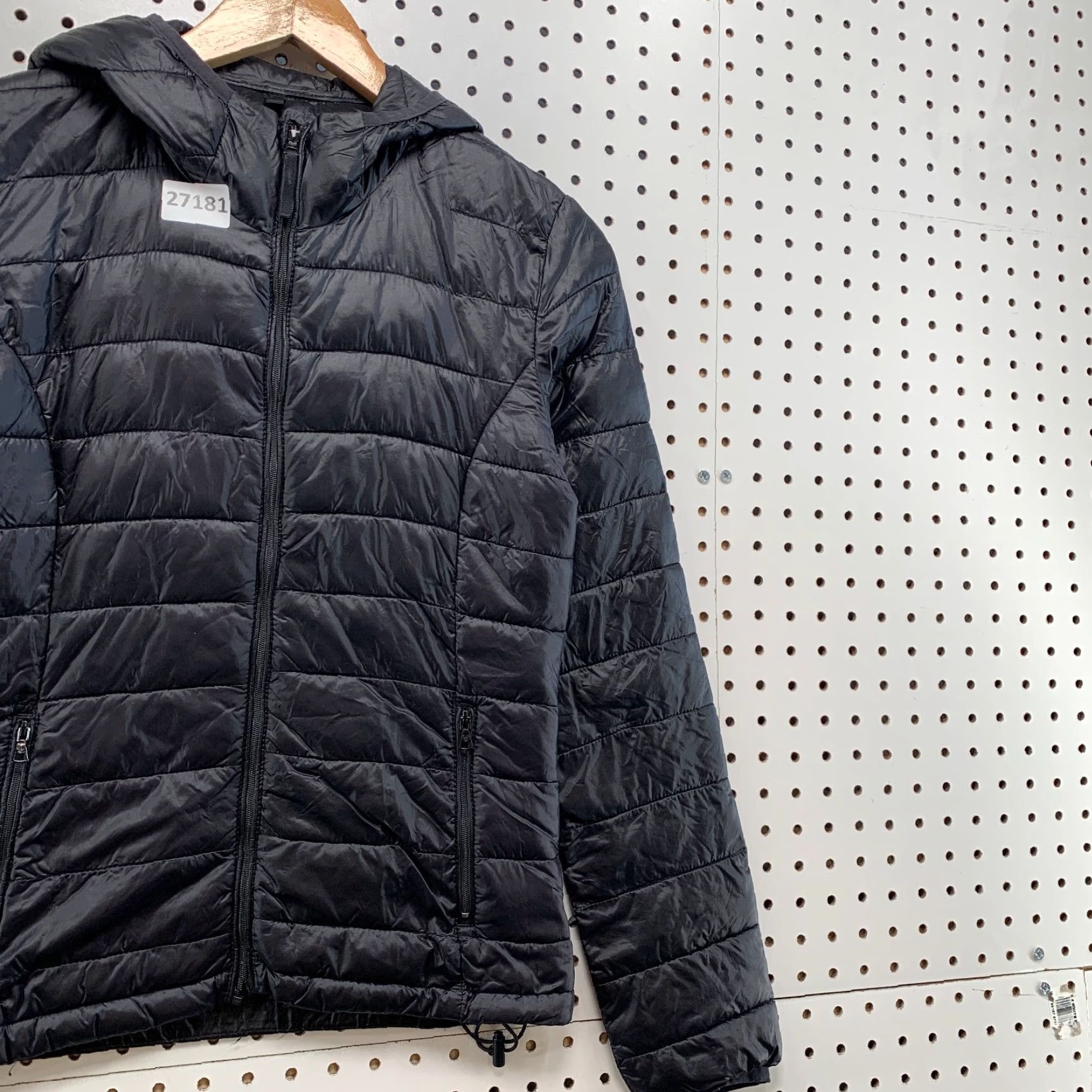 TNA TNA Hooded Puffer Jacket Women XS Black Primaloft 17.5x22.5 Size XS / US 0-2 / IT 36-38 - 4 Thumbnail