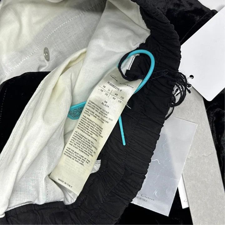 Rick Owens Rick Owens FW22 Black Zip Sweatpants Men's Size US 34 / EU 50 - 4 Thumbnail