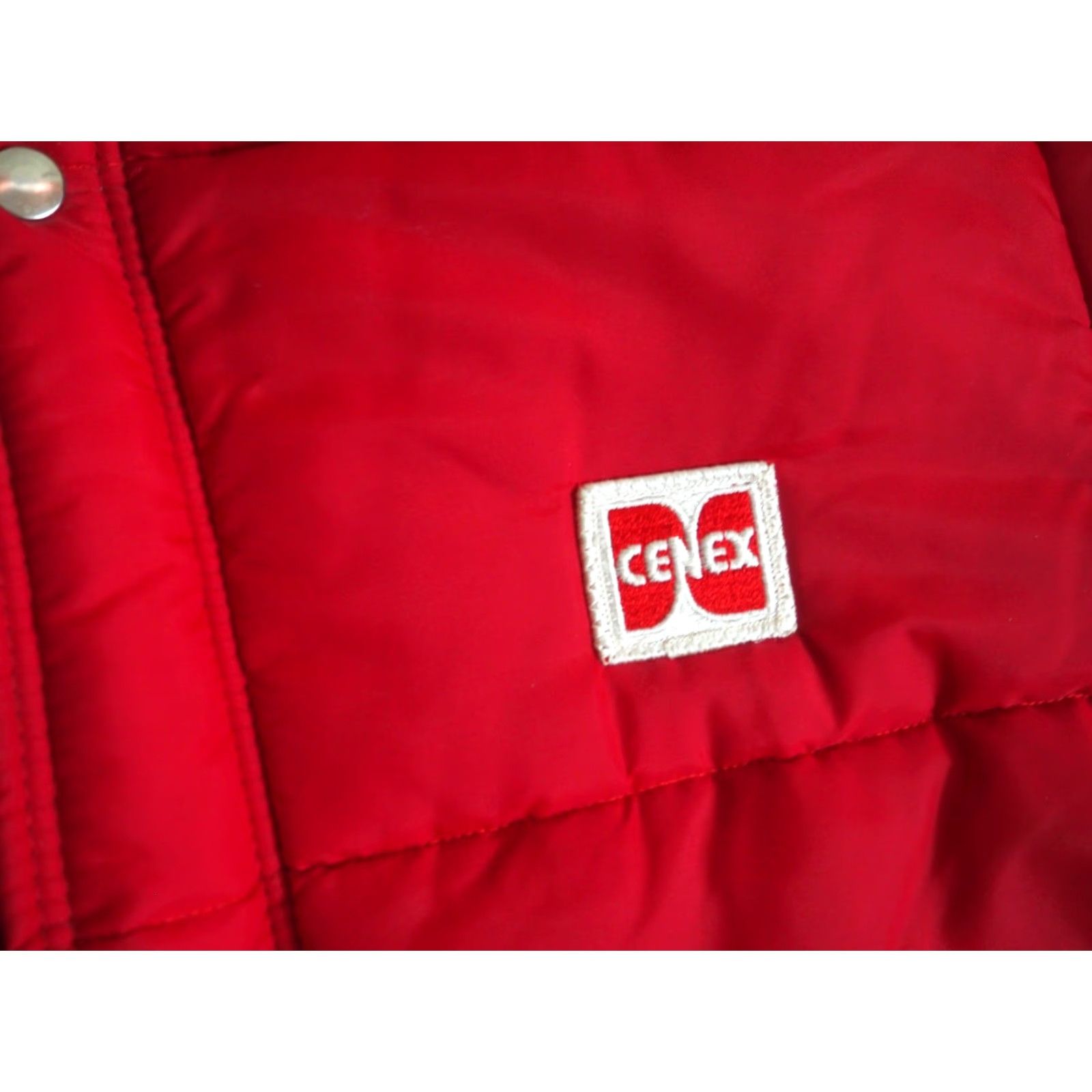 GAS VTG 70s Unitog Cenex Gas Red Poly Retro Snap Puffer Jacket USA Made Mens L Size US L / EU 52-54 / 3 - 5 Thumbnail