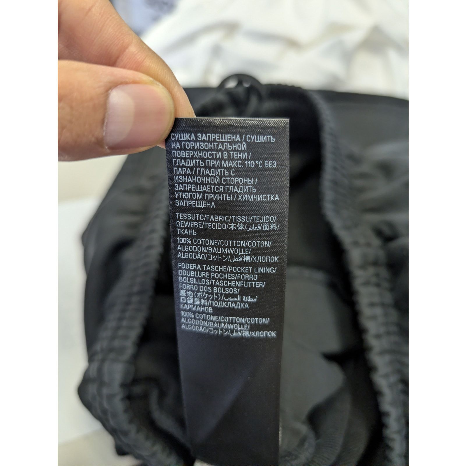 Balenciaga o1rshd1 Activewear Molleton Archetype Baggy Sweatpants Black Size US 30 / EU 46 - 20 Thumbnail