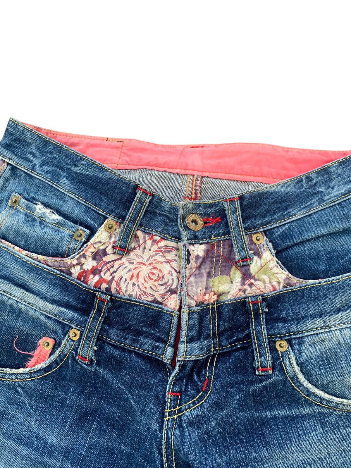 Eternal DOUBLE WAIST ETERNAL JAPANESE TRADITIONAL DESIGN DENIM Size US 29 - 10 Thumbnail