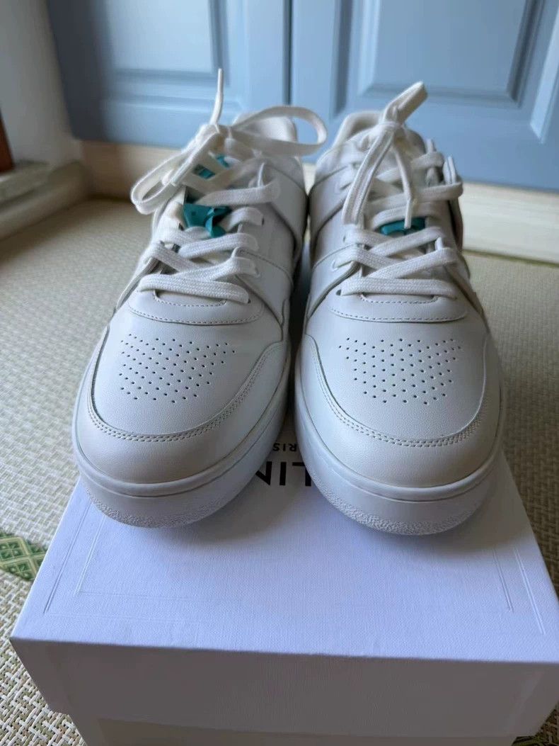 Celine CELINE Letter LOGO small white shoes Size US 12 / EU 45 - 5 Thumbnail