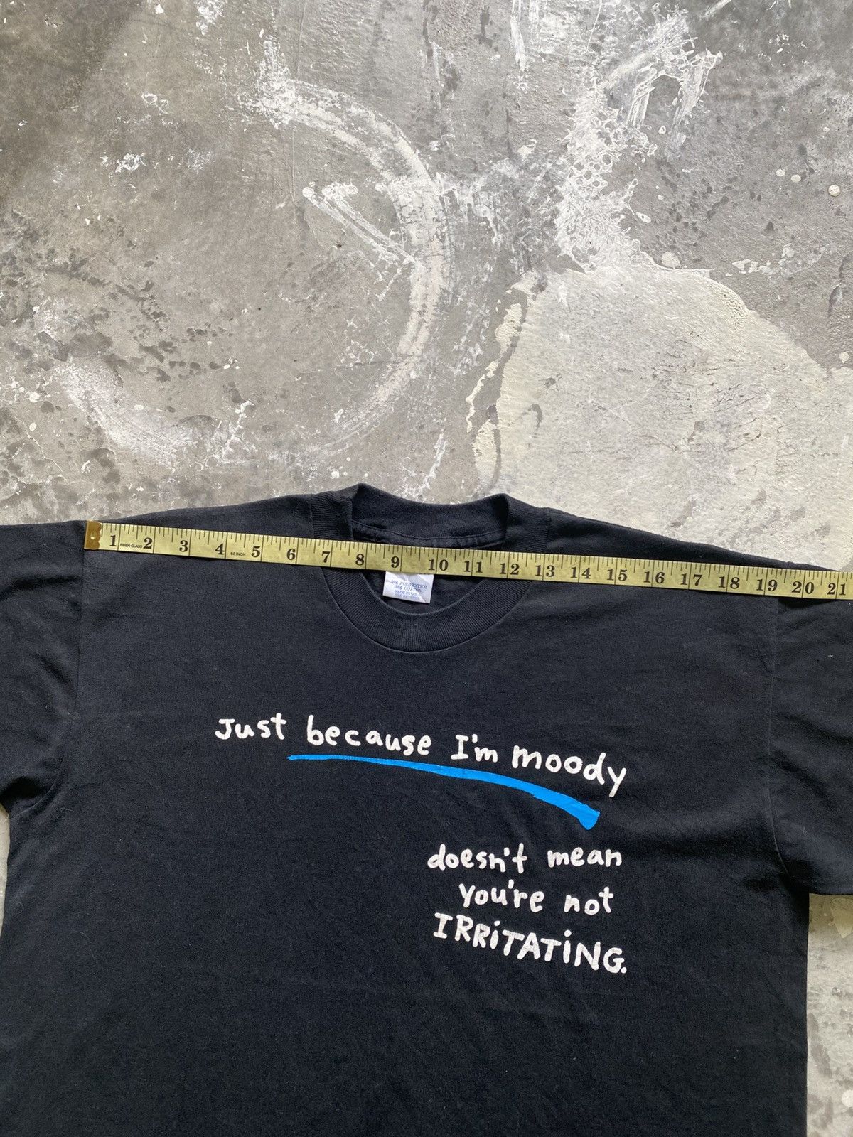 Other × Vintage Vintage 80s Quote Tee Size US L / EU 52-54 / 3 - 12 Thumbnail