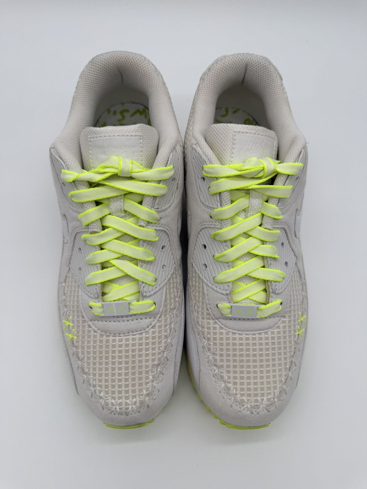 Nike Nike Air Max 90 KAWS White Volt EU 43 Size US 9.5 / EU 42-43 - 3 Thumbnail