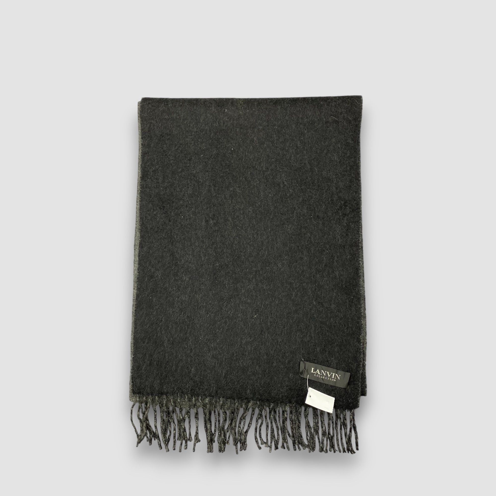Lanvin Vintage Lanvin Scarf Muffler Cashmere Warmer Winter Scarves Size ONE SIZE - 4 Thumbnail