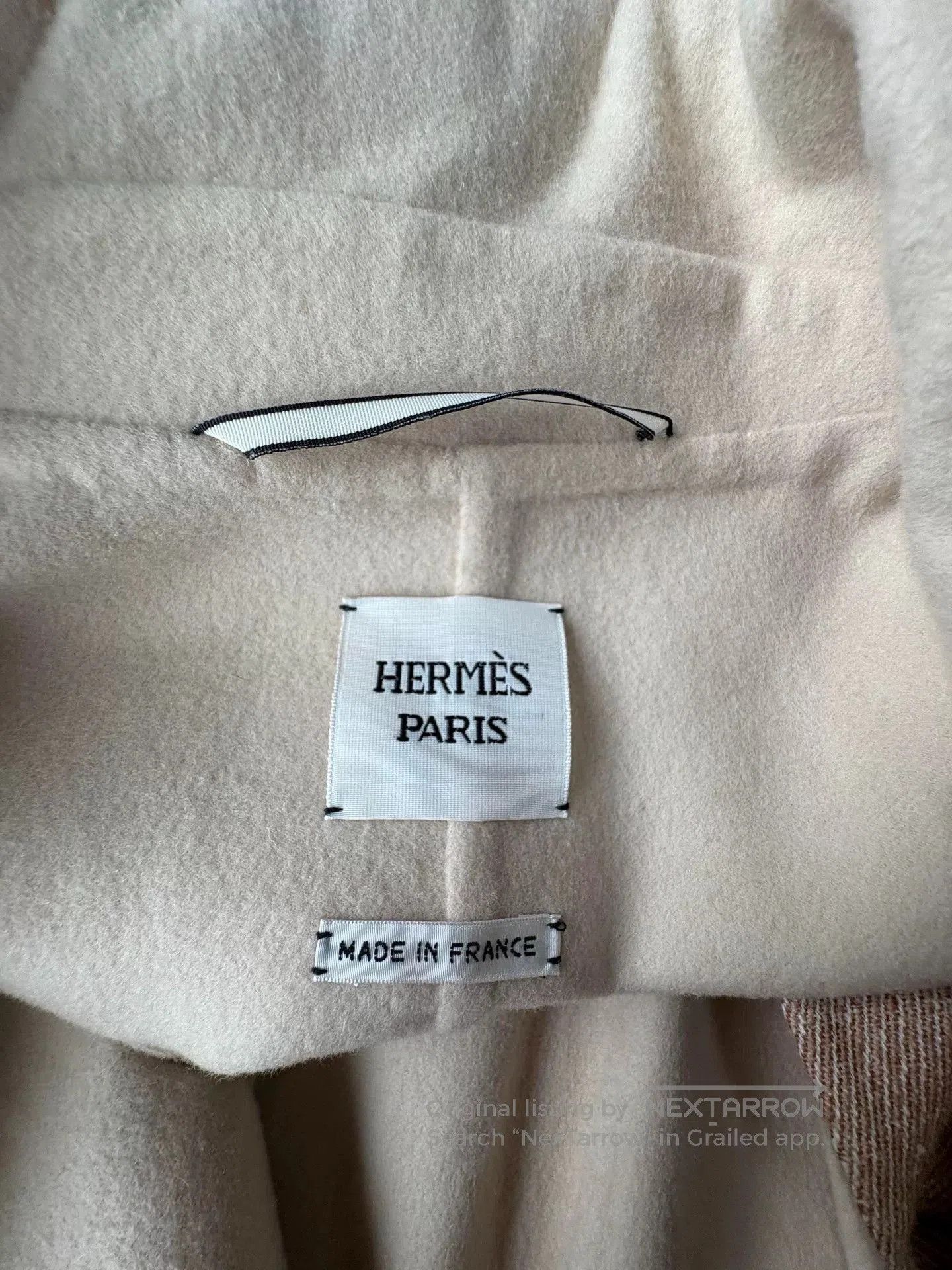 Hermes Hermès Double-Sided Cashmere Silk Coat. Size US S / EU 44-46 / 1 - 4 Thumbnail