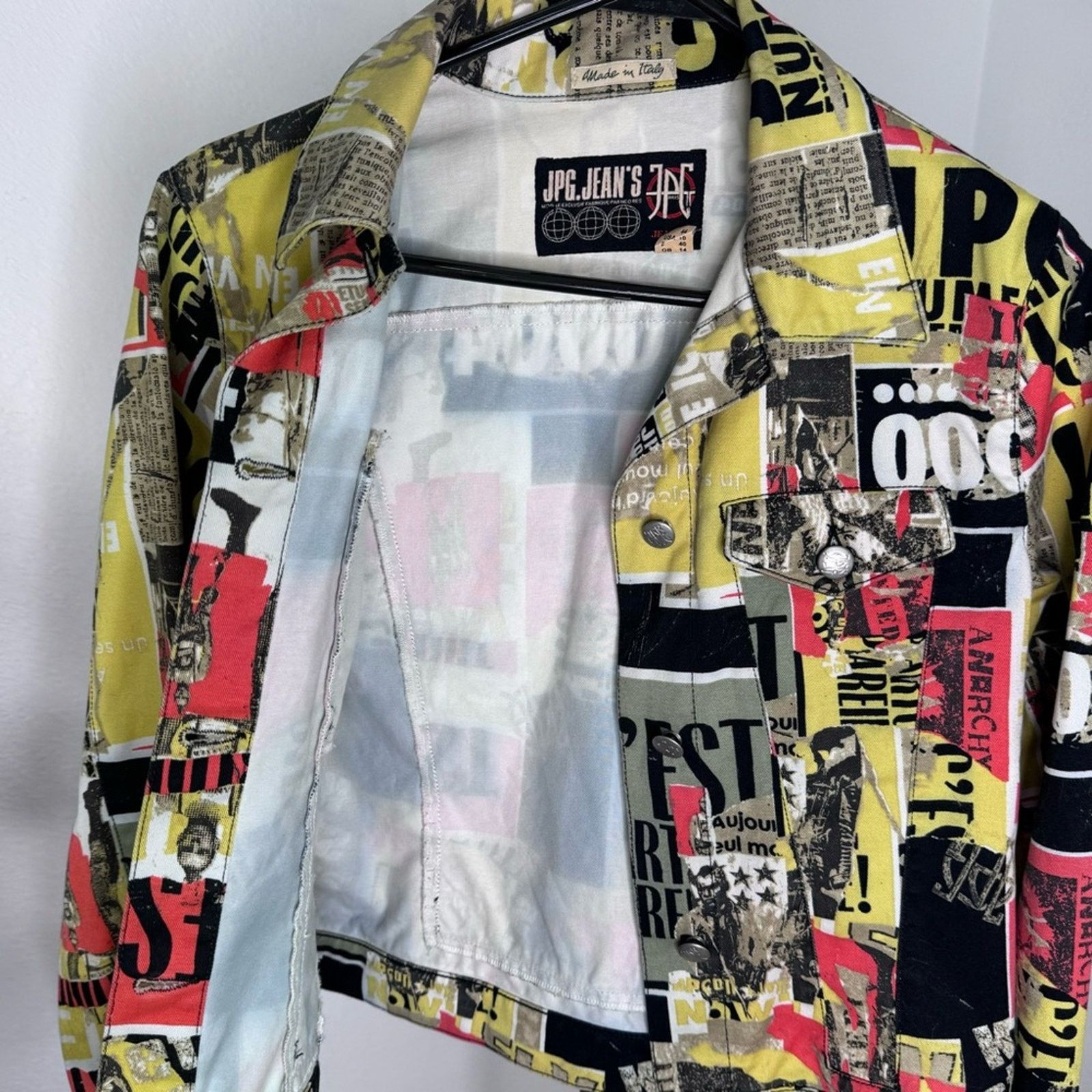 Jean Paul Gaultier × Vintage Jean Paul Gaultier Vintage AW 1997 JPG Anarchy Jacket Size M / US 6-8 / IT 42-44 - 4 Thumbnail