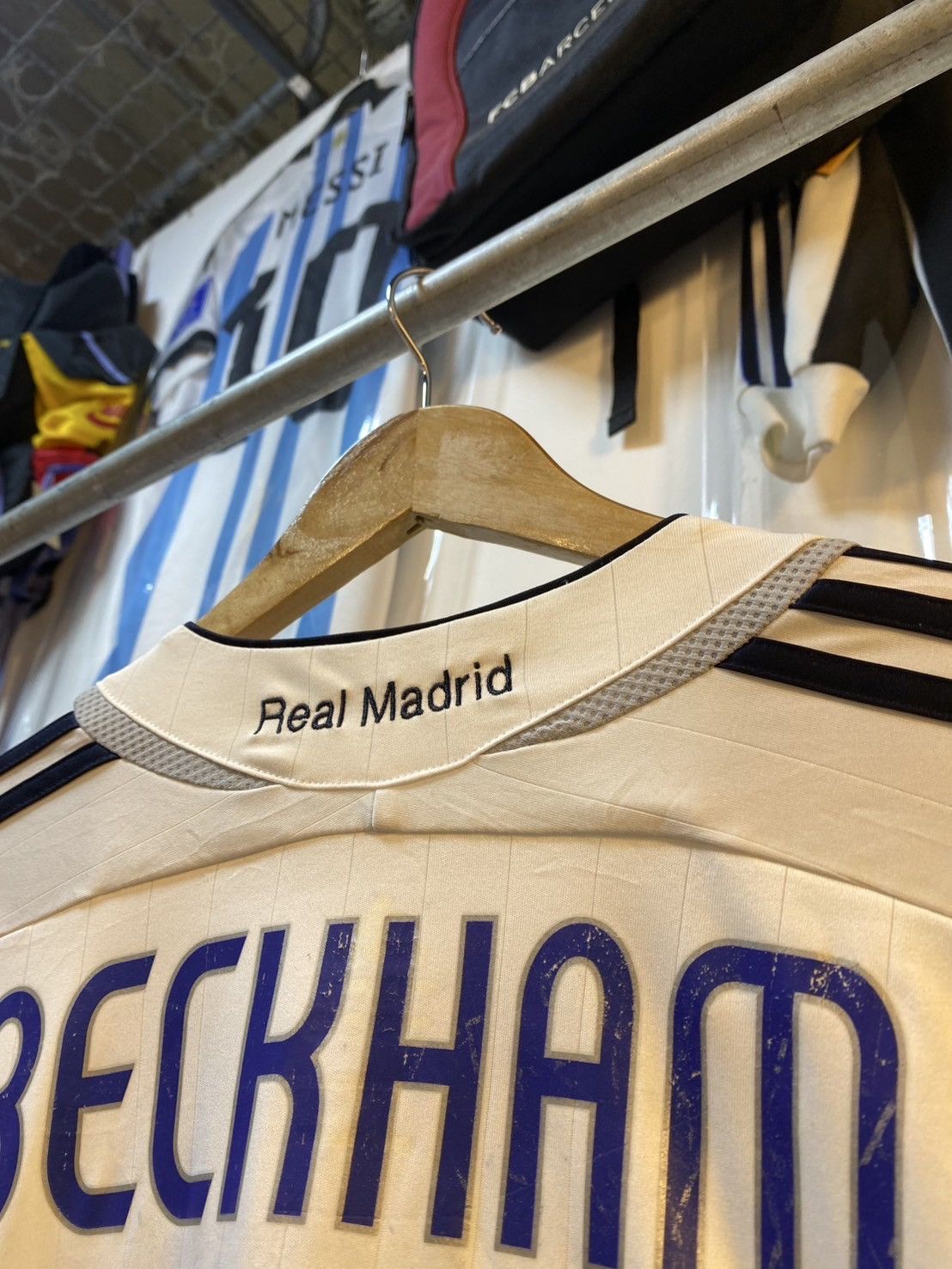 2006-2007 Real Madrid Home Kit BECKHAM 23
