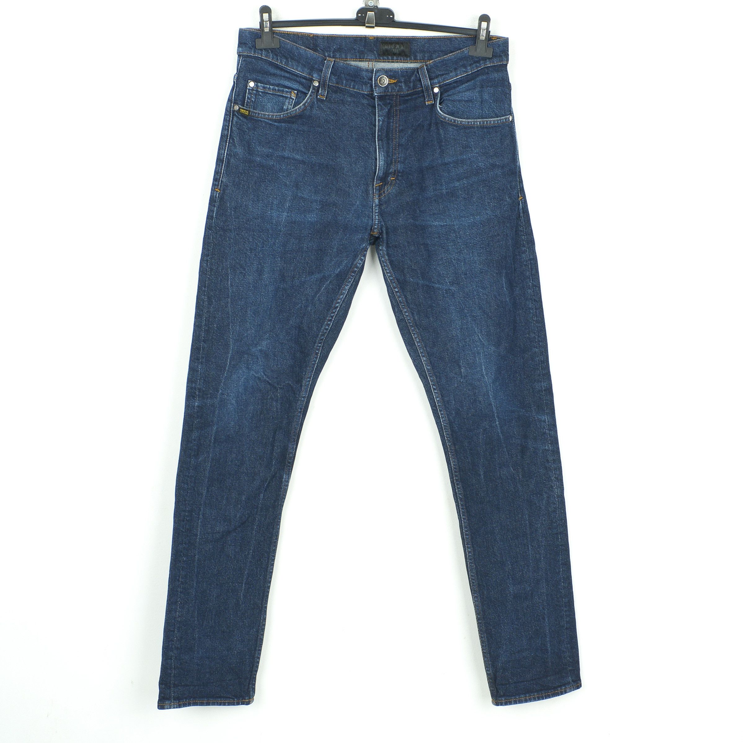 Tiger of Sweden Pistolero W33 L34 Regular Tapered Made in Italy Jeans Denim Size US 33 - 1 Thumbnail