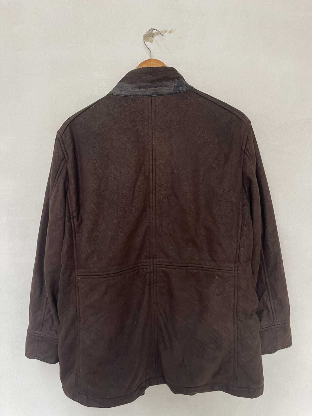 Playboy VINTAGE PLAYBOY LEATHER JACKET FLEECE INSIDE Size US M / EU 48-50 / 2 - 3 Thumbnail