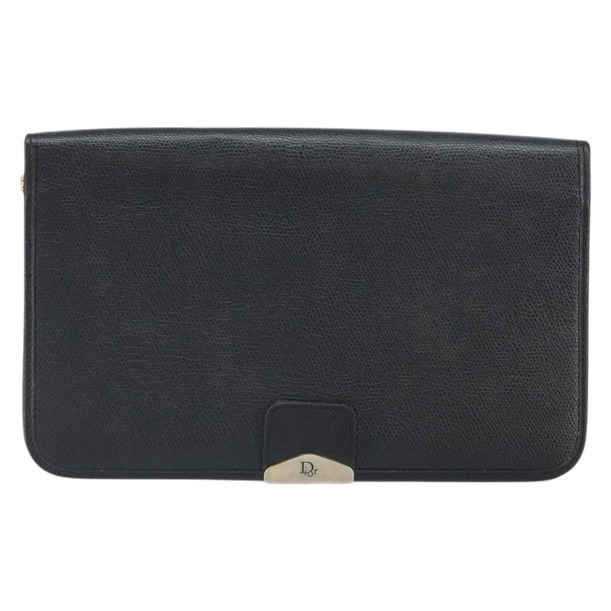 Dior Christian Dior Vintage Chain Flap Leather Size ONE SIZE - 1 Thumbnail