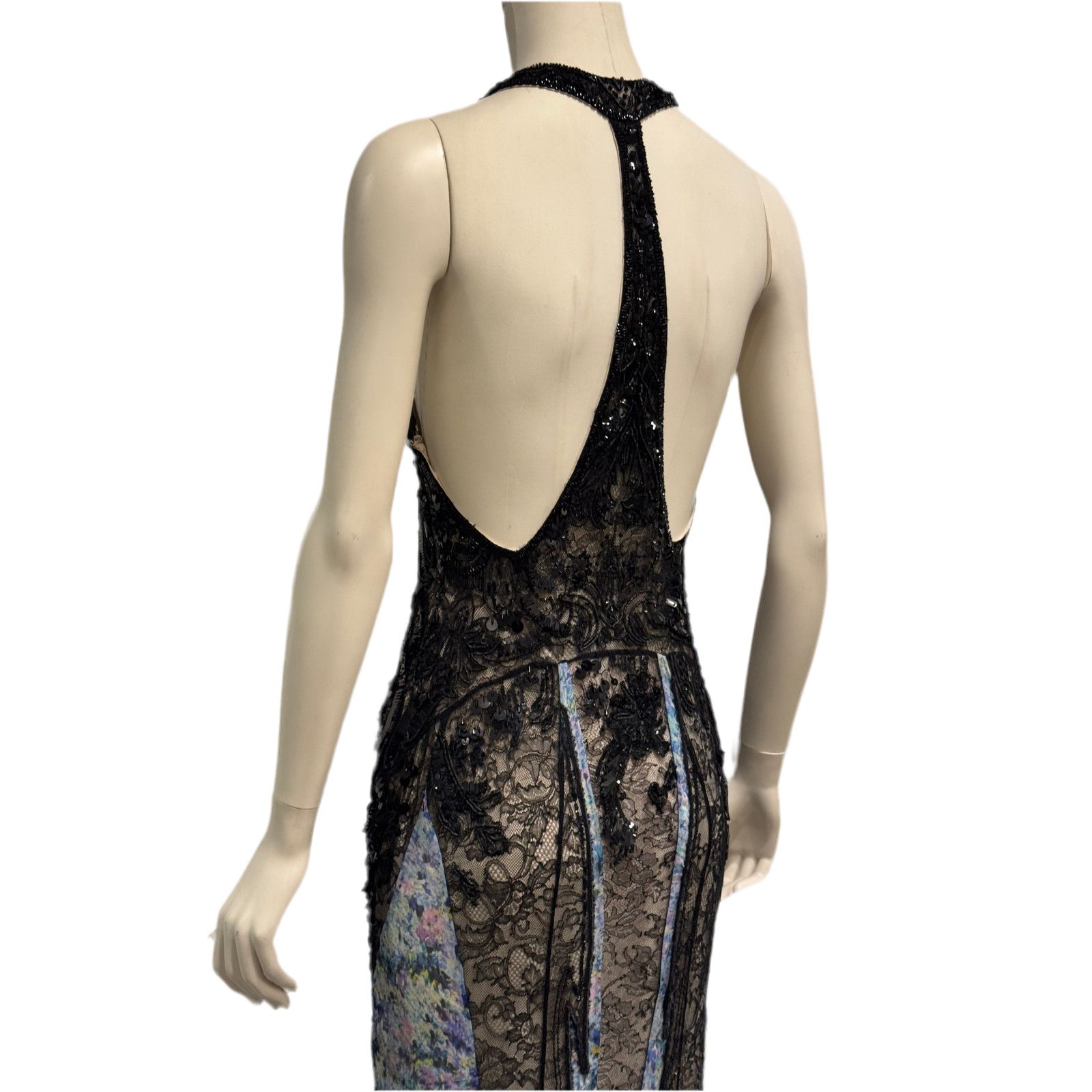 Roberto Cavalli S/S2012 Roberto Cavalli runway maxi lace long dress Size M / US 6-8 / IT 42-44 - 6 Thumbnail