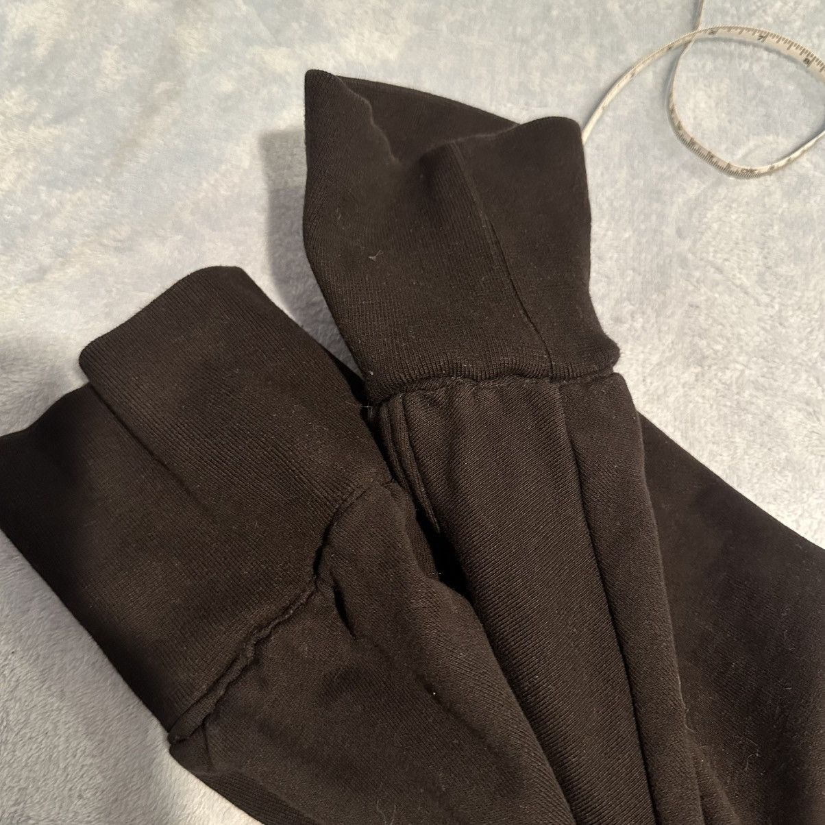 Designer × The Kooples the Kooples Cropped Jogger Black Leather Trim Size US 30 / EU 46 - 8 Thumbnail