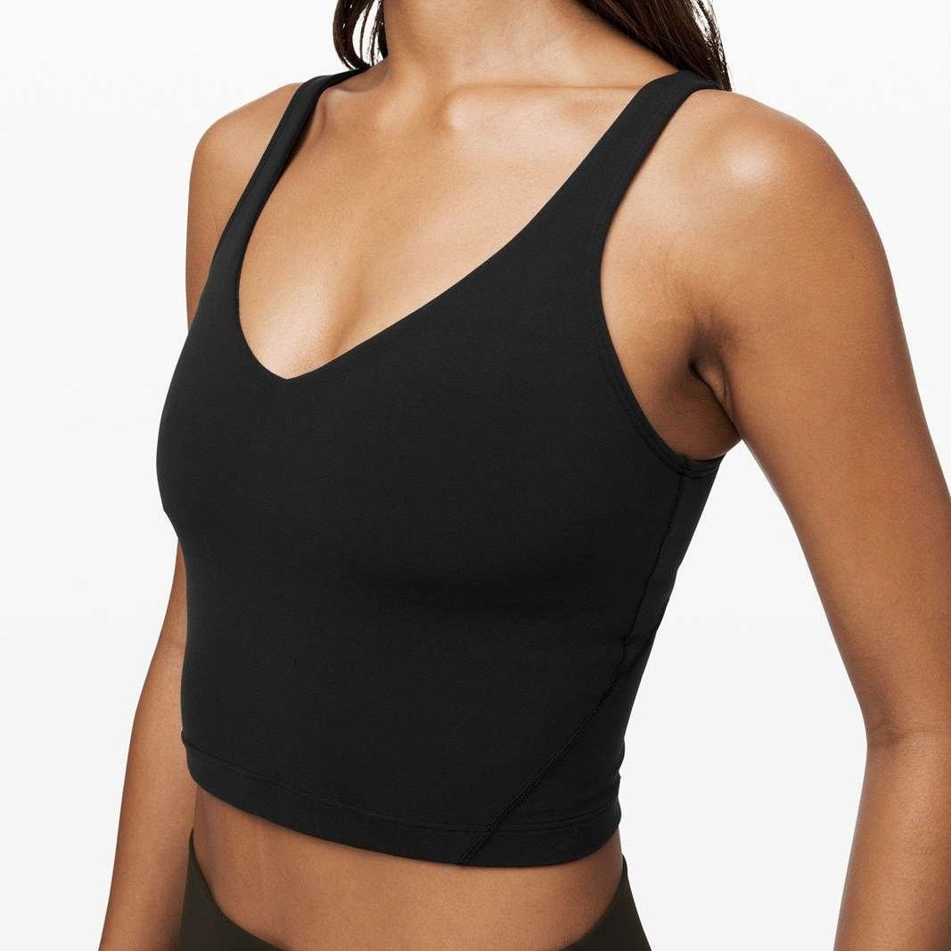 Lululemon Lululemon Align Tank in Black Stretch Yoga Solid Athletic 2 Size XS / US 0-2 / IT 36-38 - 3 Thumbnail