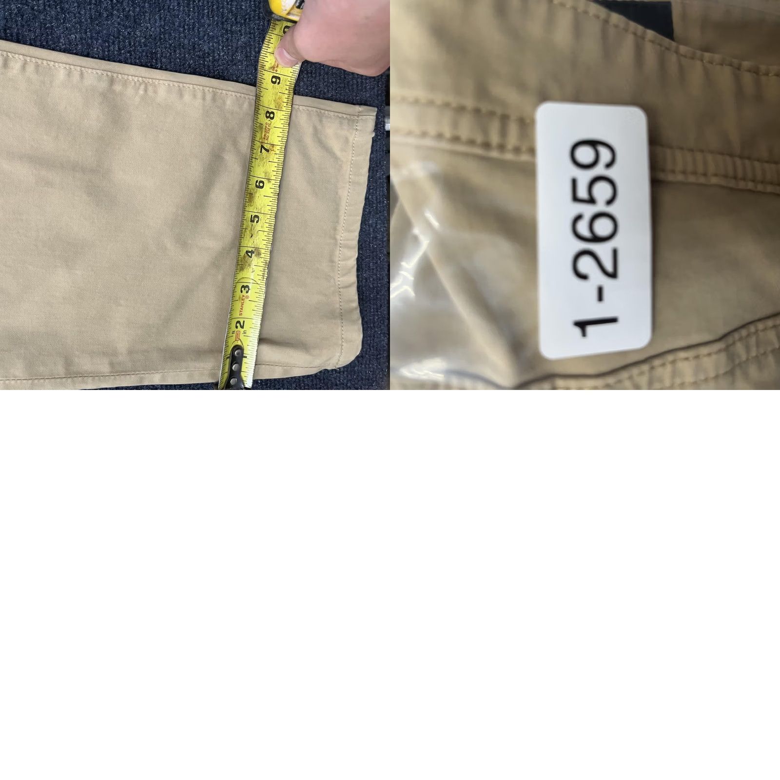 Vintage AG Adriano Goldschmied Pants Mens 40x32 Tan Everett Slim Straight Stretch Casual Size US 40 / EU 56 - 8 Thumbnail