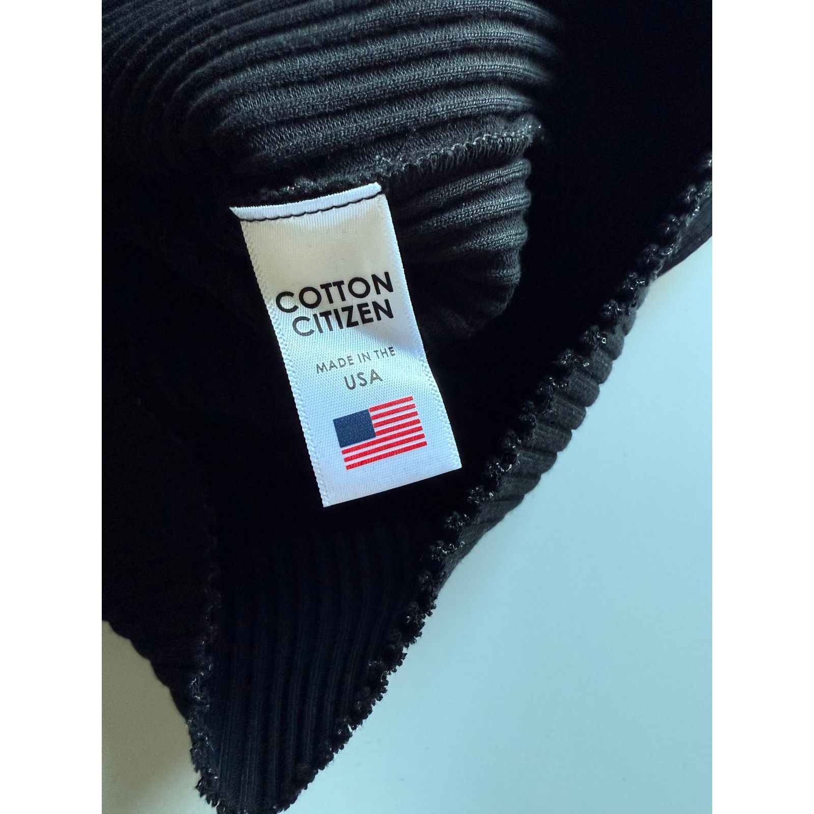 COTTONCITIZEN $185 New Cotton Citizen Ribbed Boatneck Mini Dress Black S Size S / US 4 / IT 40 - 7 Thumbnail