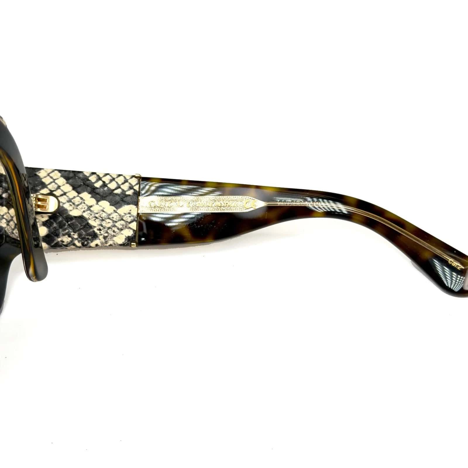 Gucci GUCCI 0484 Brown Pink Mirror Ayers 006 Sunglasses GG0484S Size ONE SIZE - 6 Thumbnail