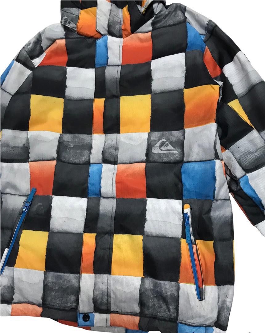 Quiksilver × Vintage STEAL💥RARE DESIGN Quicksilver Boxy Winter Jacket Size US S / EU 44-46 / 1 - 10 Thumbnail