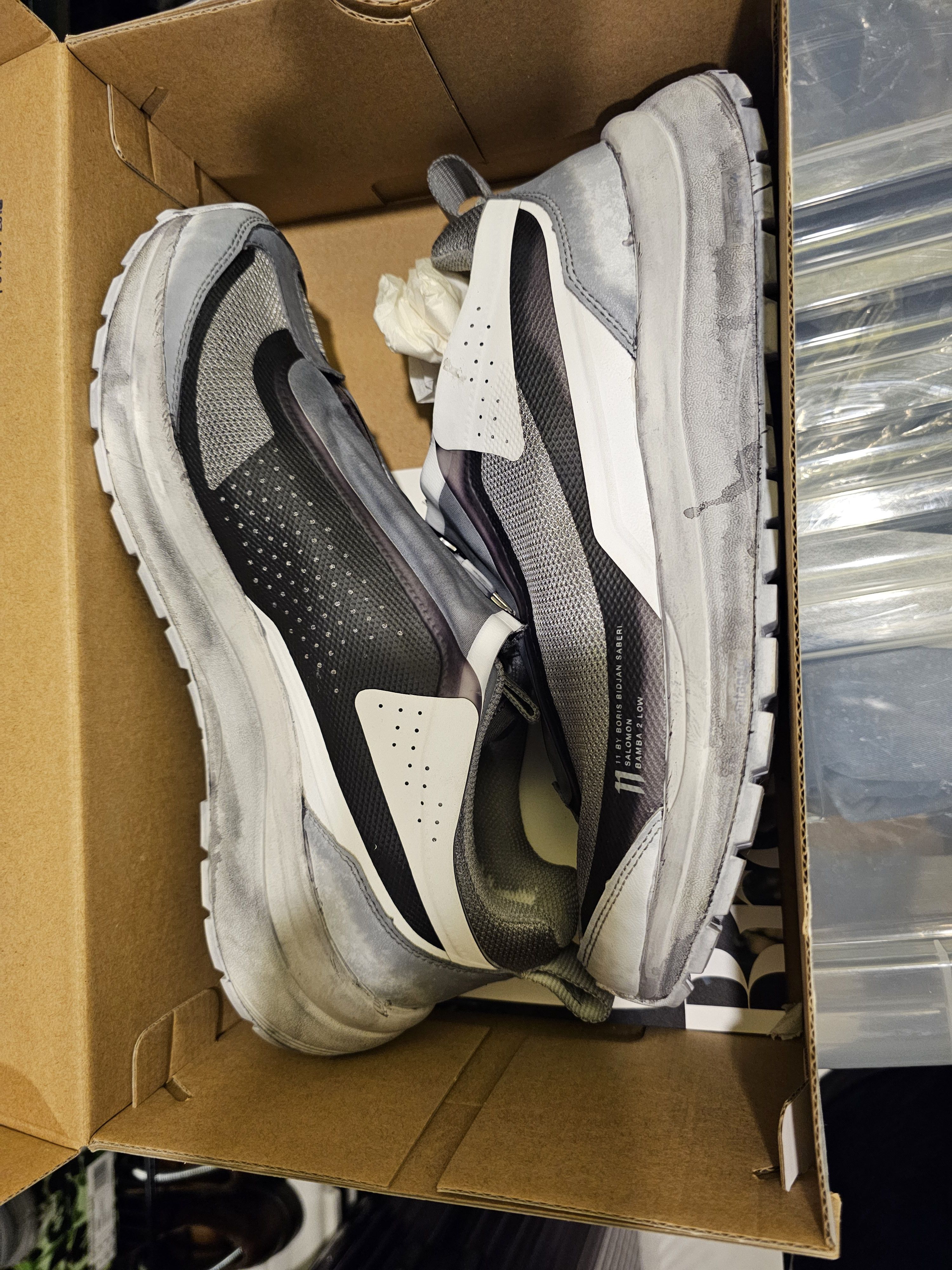 11 By Boris Bidjan Saberi × Salomon 11 By BBS Salomon Bamba 2 Low Size US 9.5 / EU 42-43 - 7 Thumbnail