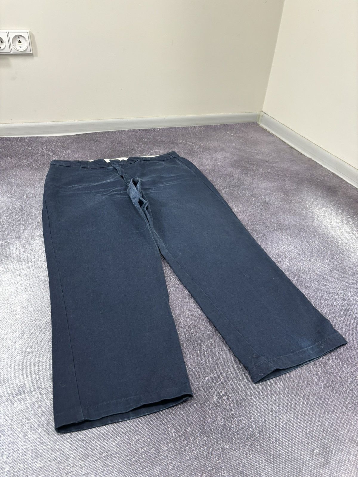 Dickies Vintage Dickies 874 Navy Work Hype Skate Baggy Pants Size US 40 / EU 56 - 12 Thumbnail