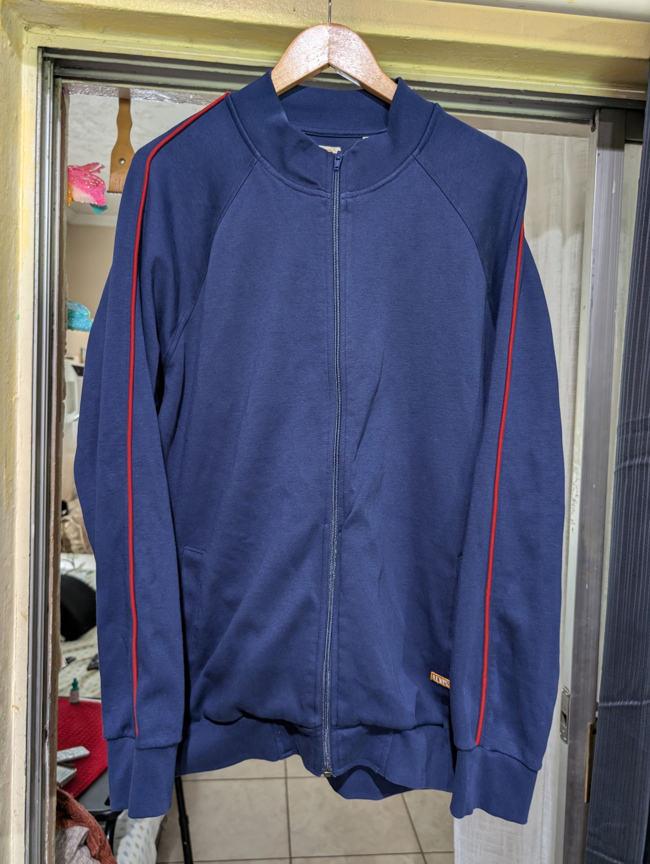 Levi's men varsity track jacket blue size Large Levis Size US L / EU 52-54 / 3 - 2 Thumbnail