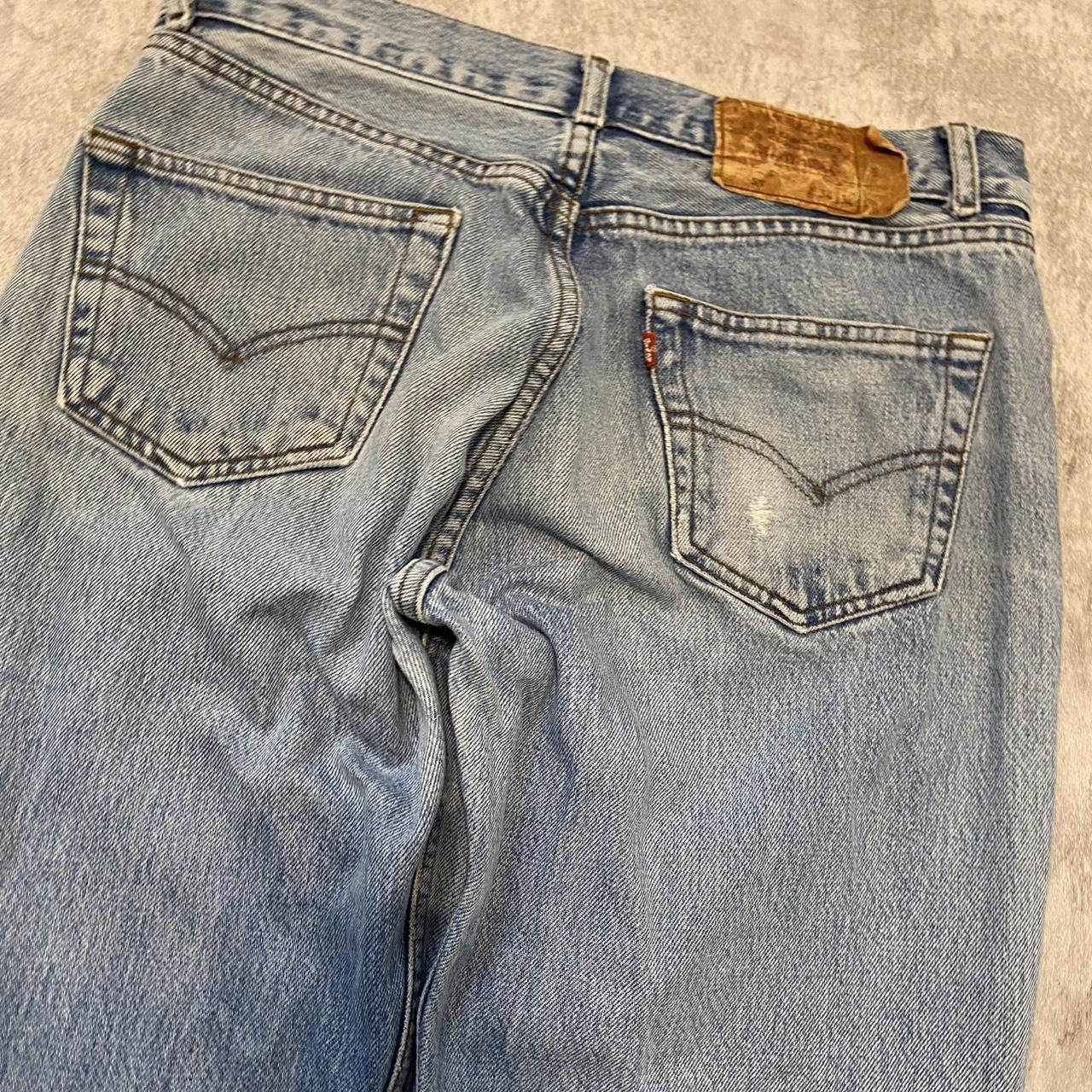 Levi's Blue vintage Levi's 501 jeans vintage y2k rock metal 2000s Size US 34 / EU 50 - 3 Thumbnail