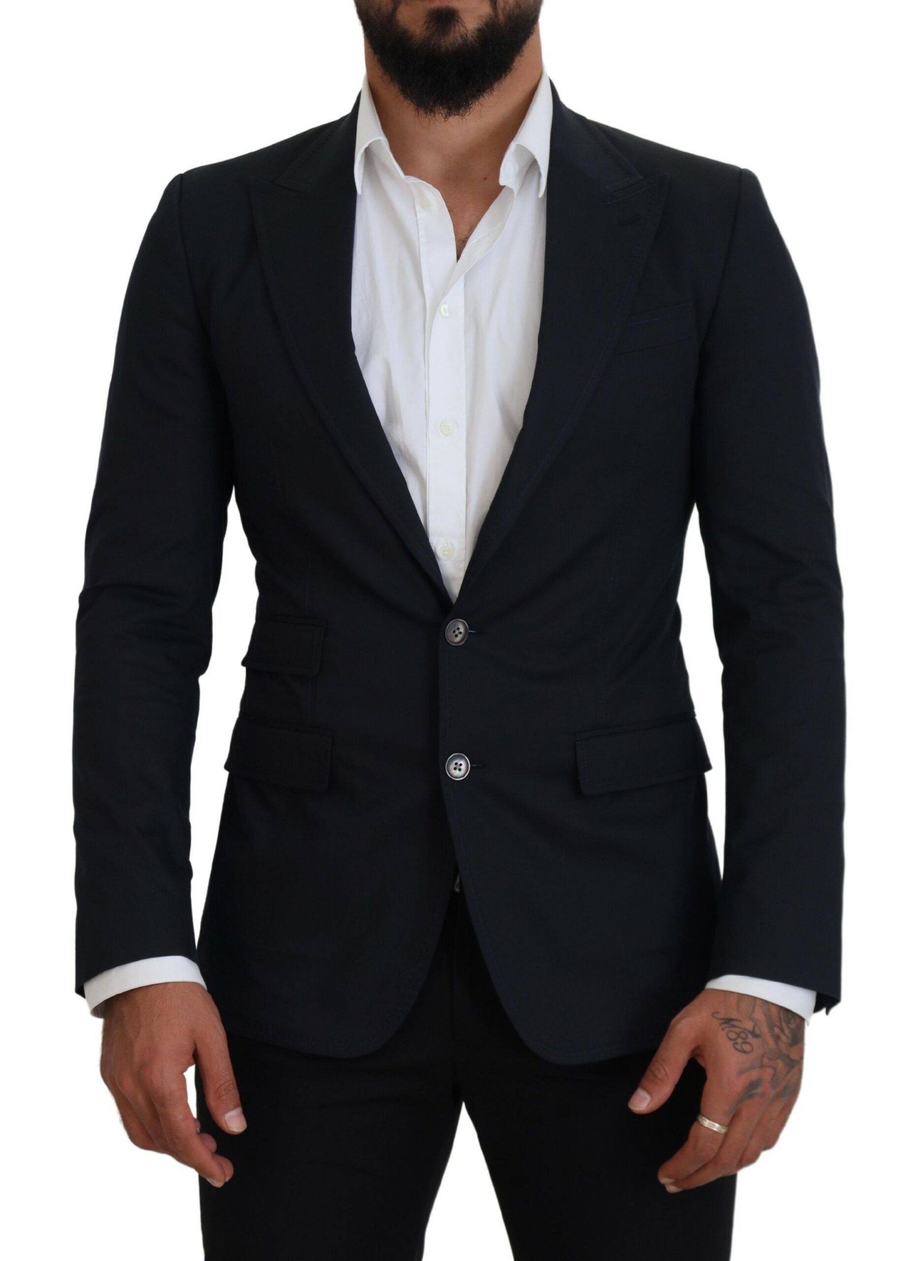 Dolce & Gabbana Dolce & Gabbana Chic Single Breasted Formal Men's Blazer Size US S / EU 44-46 / 1 - 1 Thumbnail