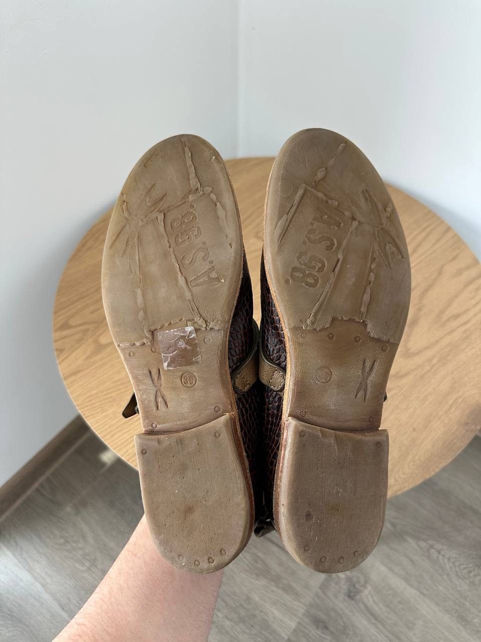 A.S.98 × Vintage Vintage A.S98 Japanese Brown Womesn Shoes Size US 7 / IT 37 - 13 Thumbnail