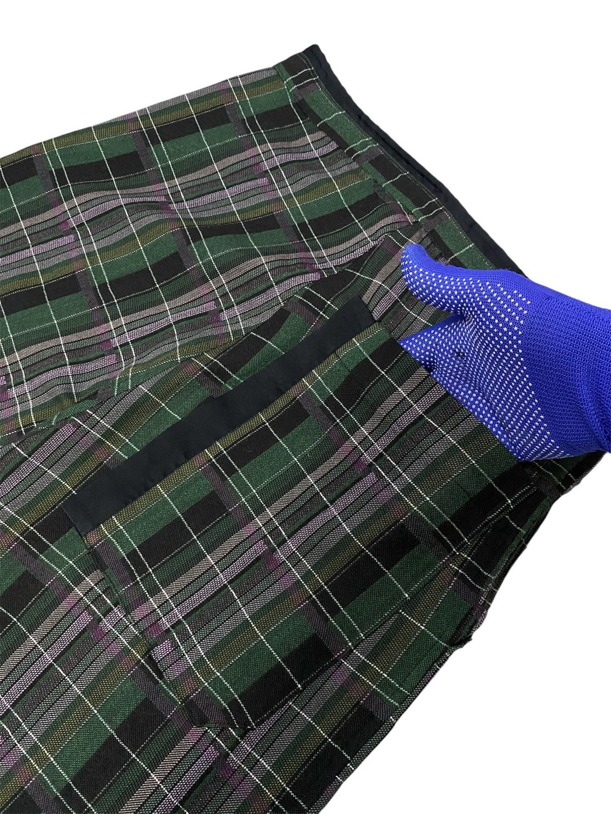 Y's Y’s Yohji Yamamoto Tartan Check Wide-Leg Trousers Size US 31 - 6 Thumbnail