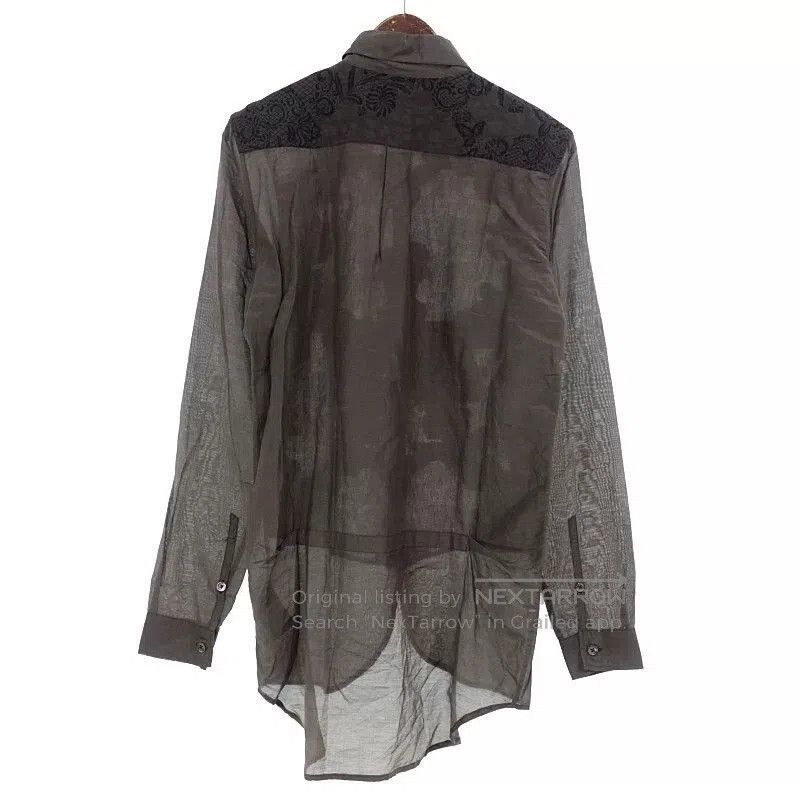 Ann Demeulemeester Ann Demeulemeester Embroidered Shirt. Size US XS / EU 42 / 0 - 2 Thumbnail