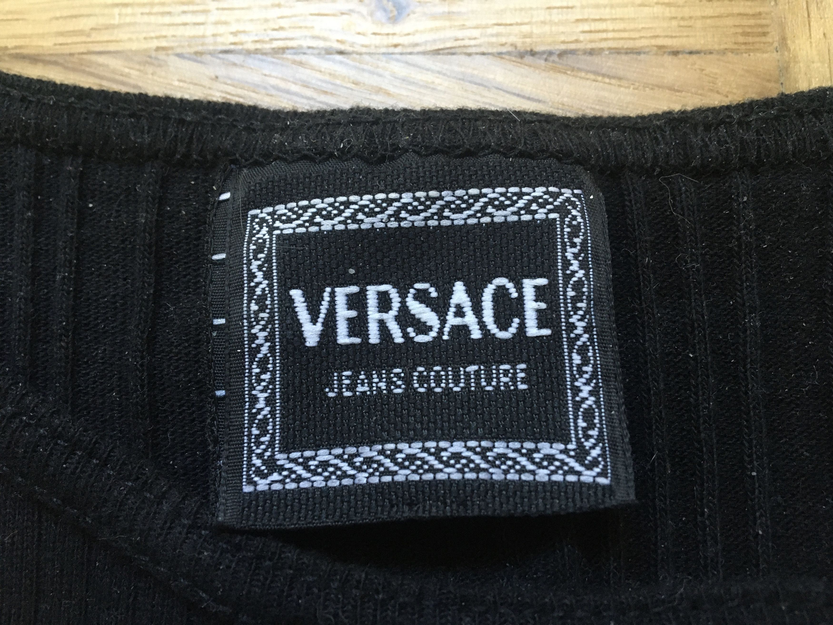 Versace Jeans Couture VERSACE Jeans Couture, sleeveless ribbed shirt, tank top Size US M / EU 48-50 / 2 - 2 Thumbnail