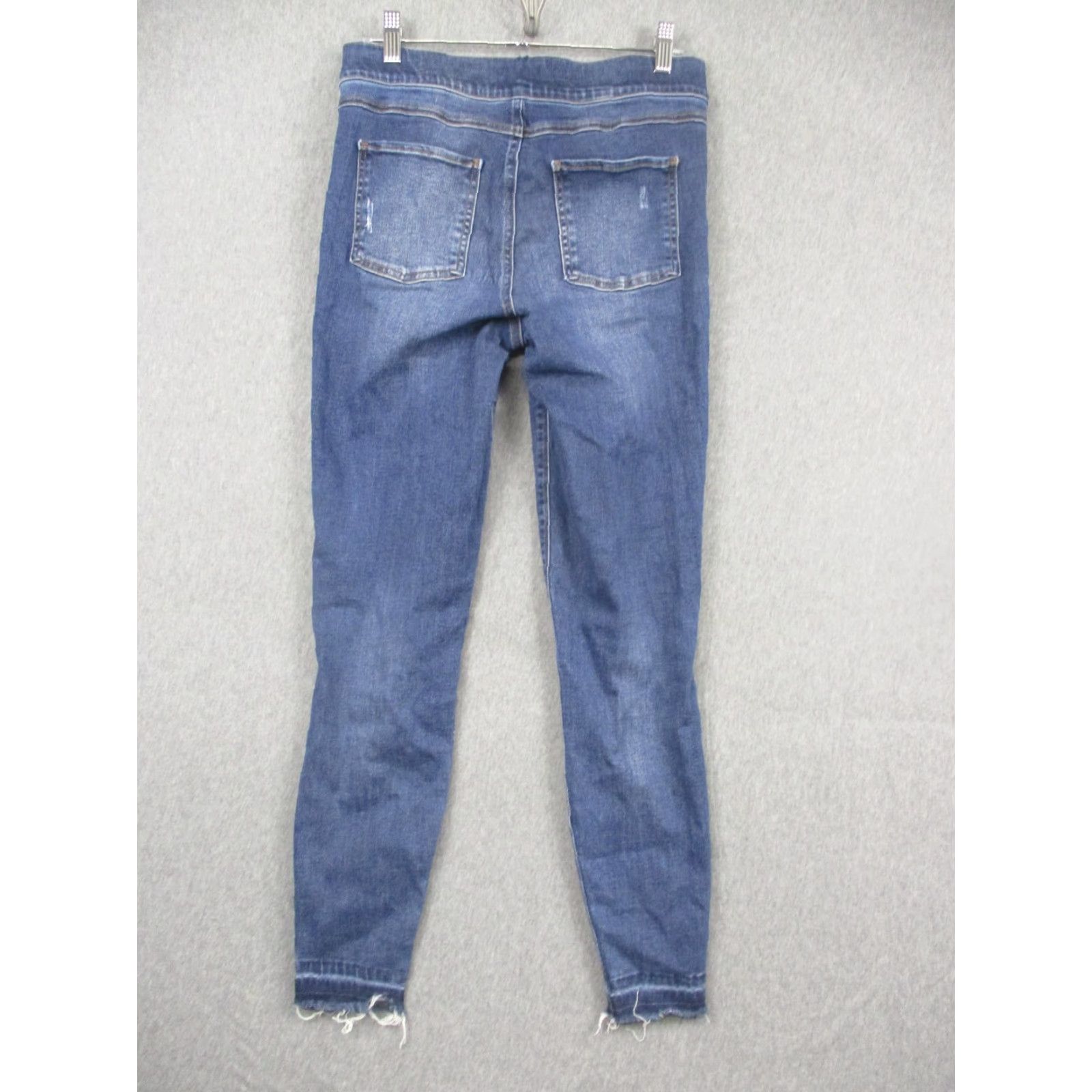 Spanx Spanx Jegging Jeans Womens Medium Blue High Rise Slim Distressed Medium Wash Size 32" / US 10 / IT 46 - 6 Thumbnail