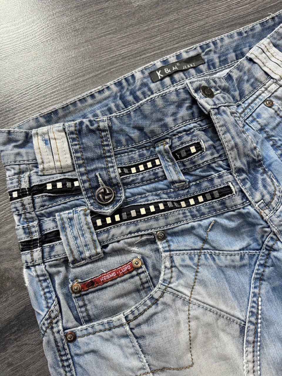 Japanese Brand Japanese Y2K Kosmo Lupo Jeans distressed Denim pants jeans Size US 32 / EU 48 - 5 Thumbnail