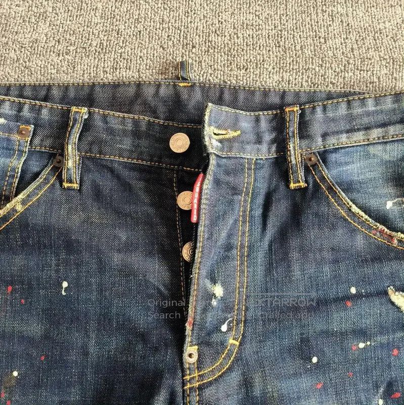 Dsquared2 DSQUARED2 Men's Casual Blue Denim Pants . Size US 32 / EU 48 - 4 Thumbnail