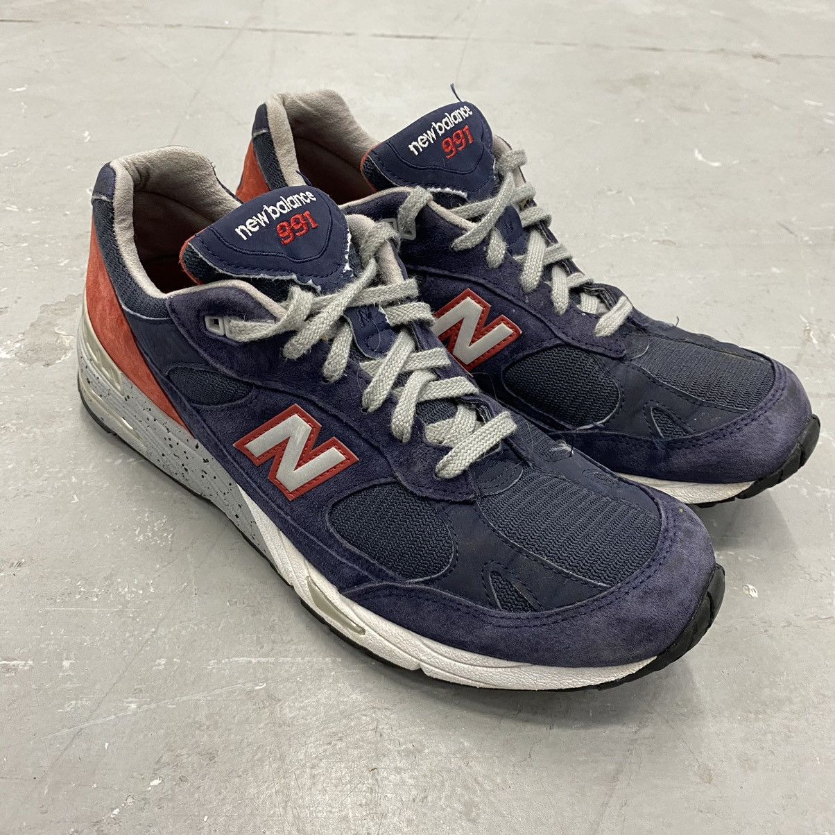 Made In Usa New Balance Vintage New Balance 991 Navy Ted Made in USA M991BB RARE KITH STYLE Grailed