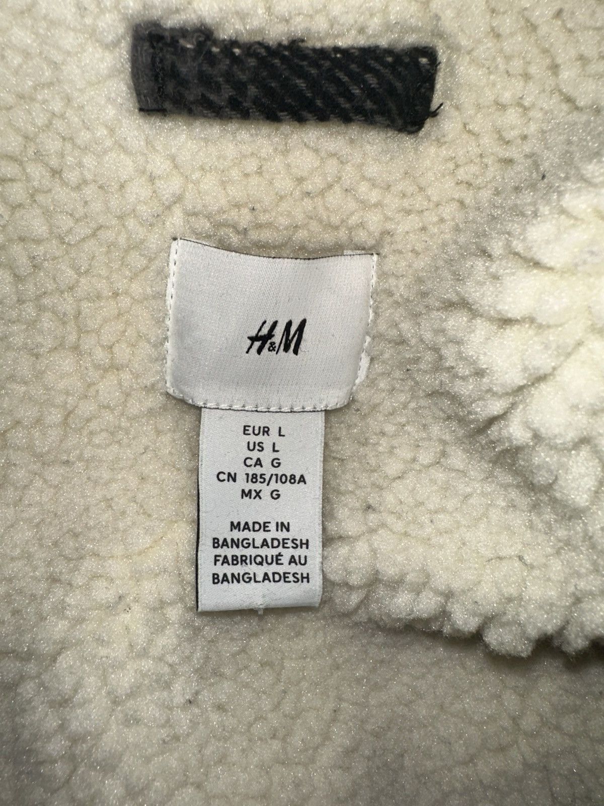 H&M H&M Sherpa Lined Plaid Flannel Jacket Size US L / EU 52-54 / 3 - 4 Thumbnail
