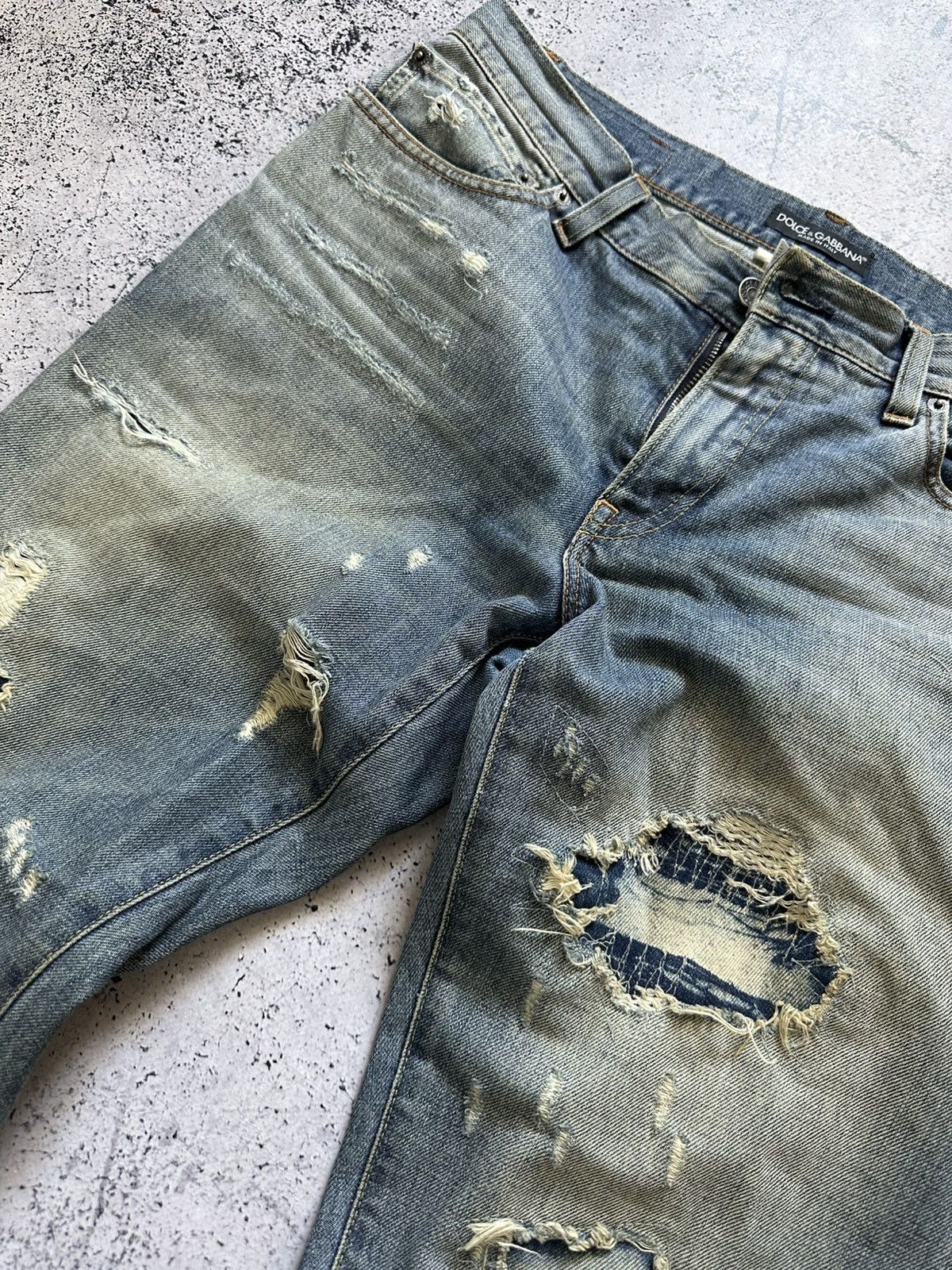 Dolce & Gabbana RARE Dolce&Gabbana Vintage Denim Jeans Archival Collection Size US 32 / EU 48 - 2 Thumbnail