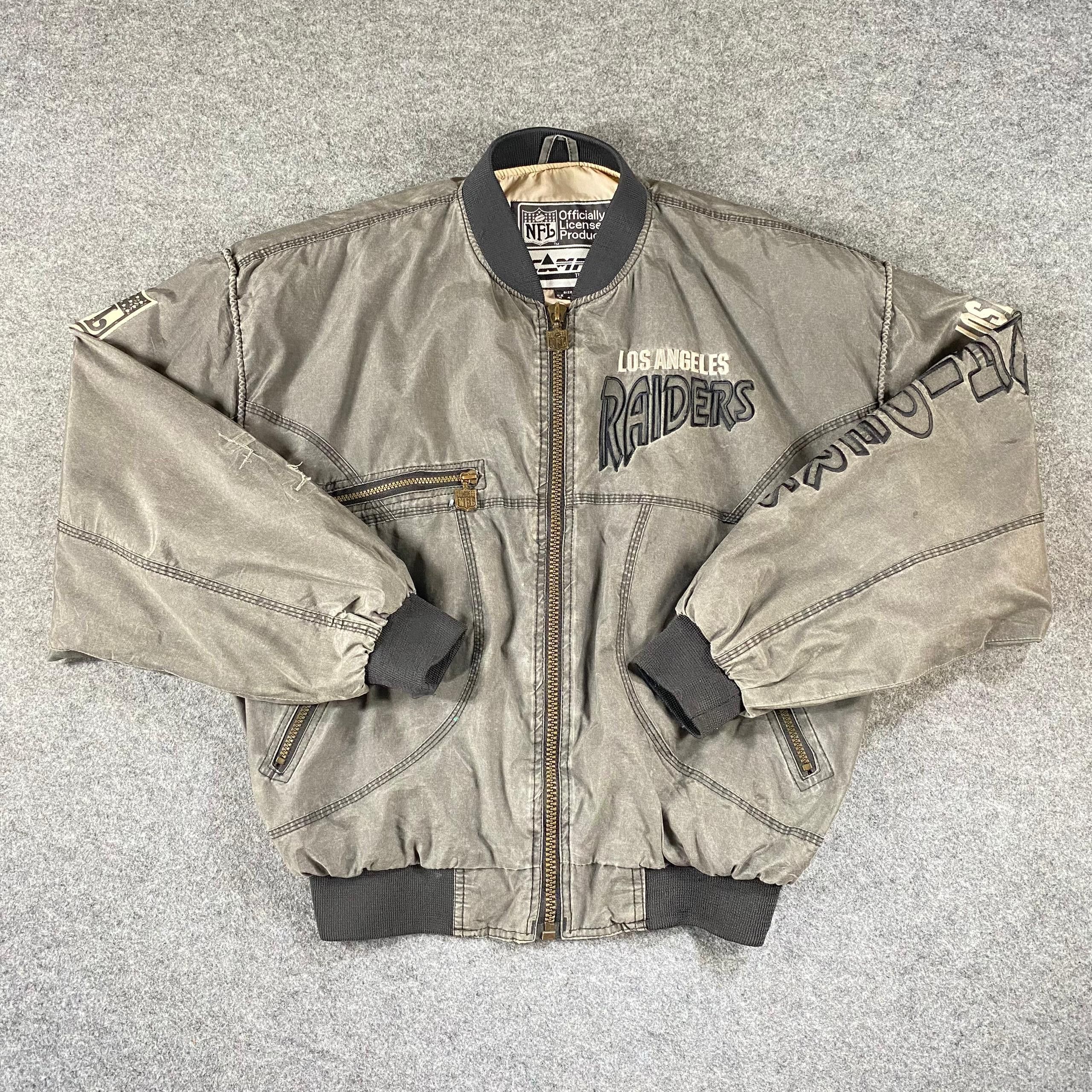 NFL Vintage NFL Riders Bombers Jacket Size US L / EU 52-54 / 3 - 3 Thumbnail