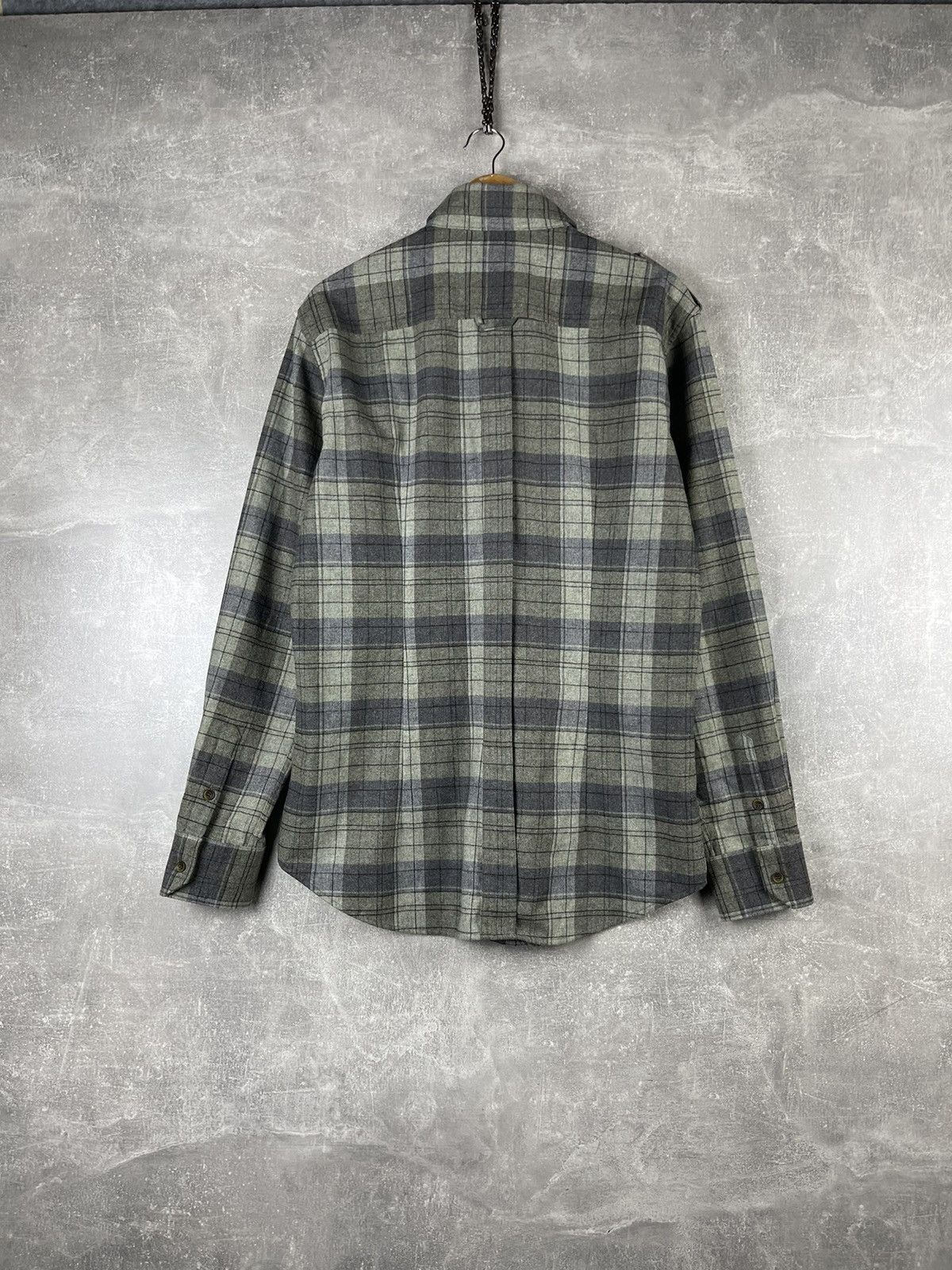 Dolce & Gabbana Dolce&Gabbana Archives Multipocket Wool Flannel Shirt Size US L / EU 52-54 / 3 - 7 Thumbnail