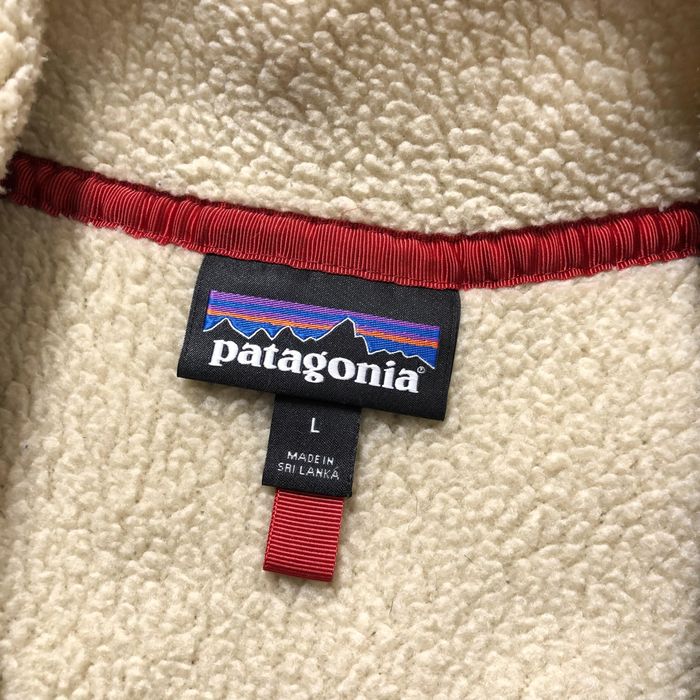 Patagonia Patagonia Deep Pile Beige Sherpa Fleece Pullover Jacket | Grailed