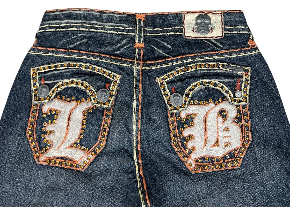 True Religion Vintage LB jean Co Rockstar Jeans Size US 34 / EU 50 - 6 Thumbnail