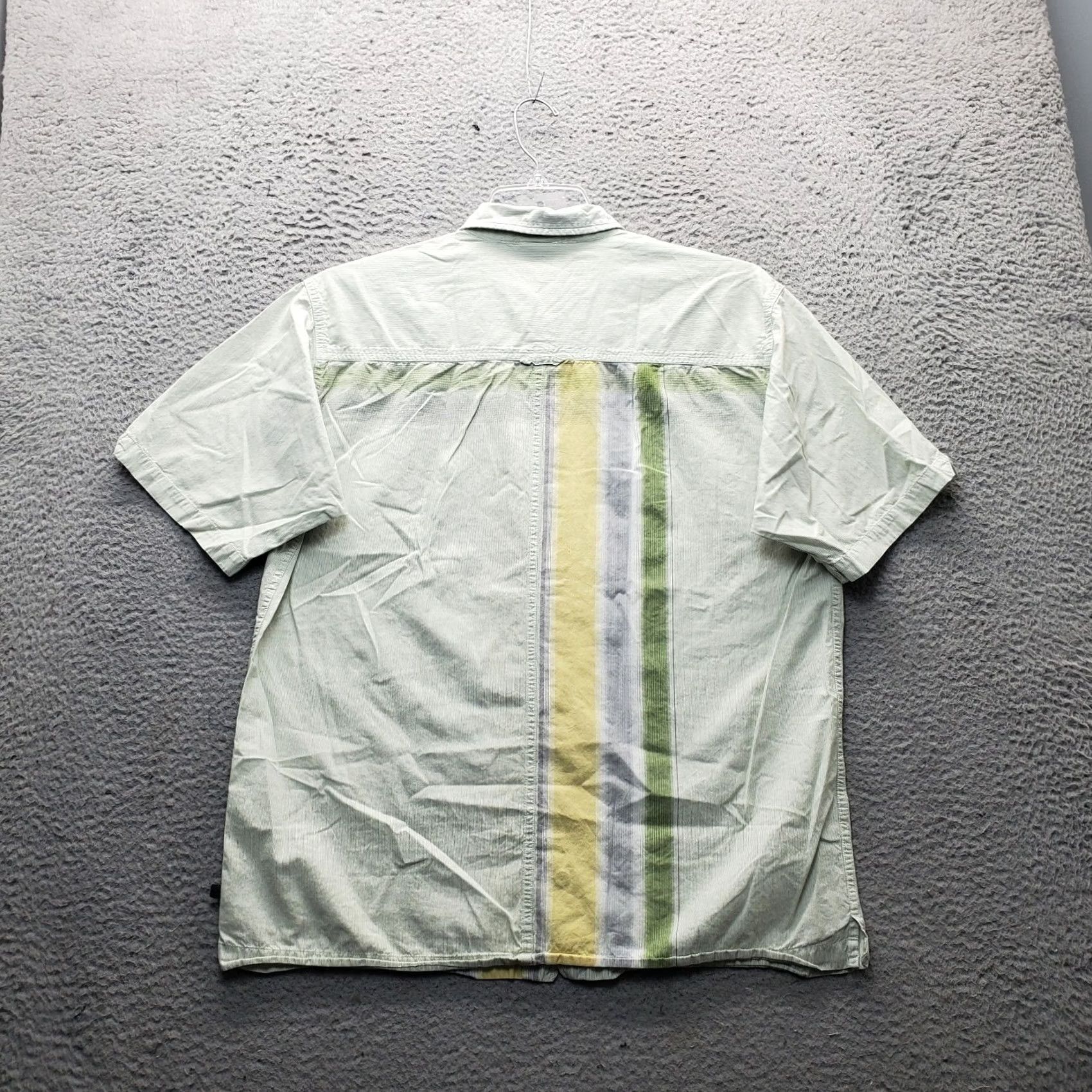 The North Face The North Face Mens L Shirt Multi Striped Panel Short Sleeve Button Up Size US L / EU 52-54 / 3 - 2 Thumbnail