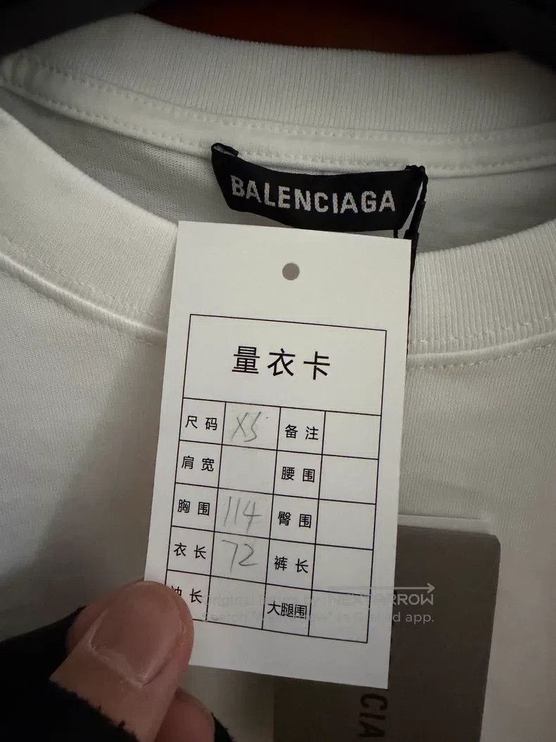 Balenciaga Coca-Cola Wave Logo Short Sleeve T-Shirt