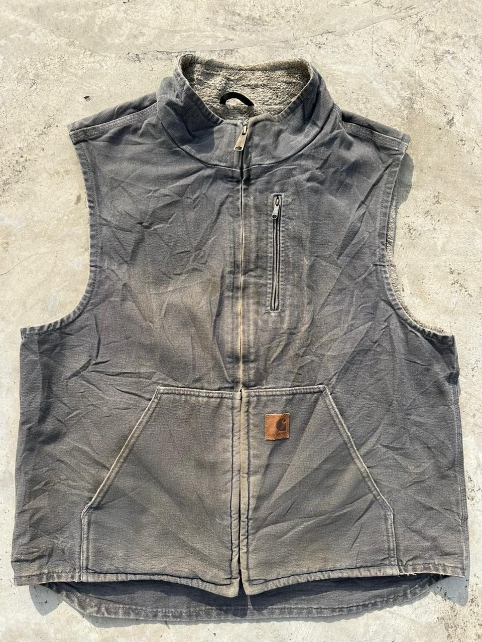 Carhartt × Vintage Vintage Carhartt vest distressed Size US L / EU 52-54 / 3 - 1 Thumbnail