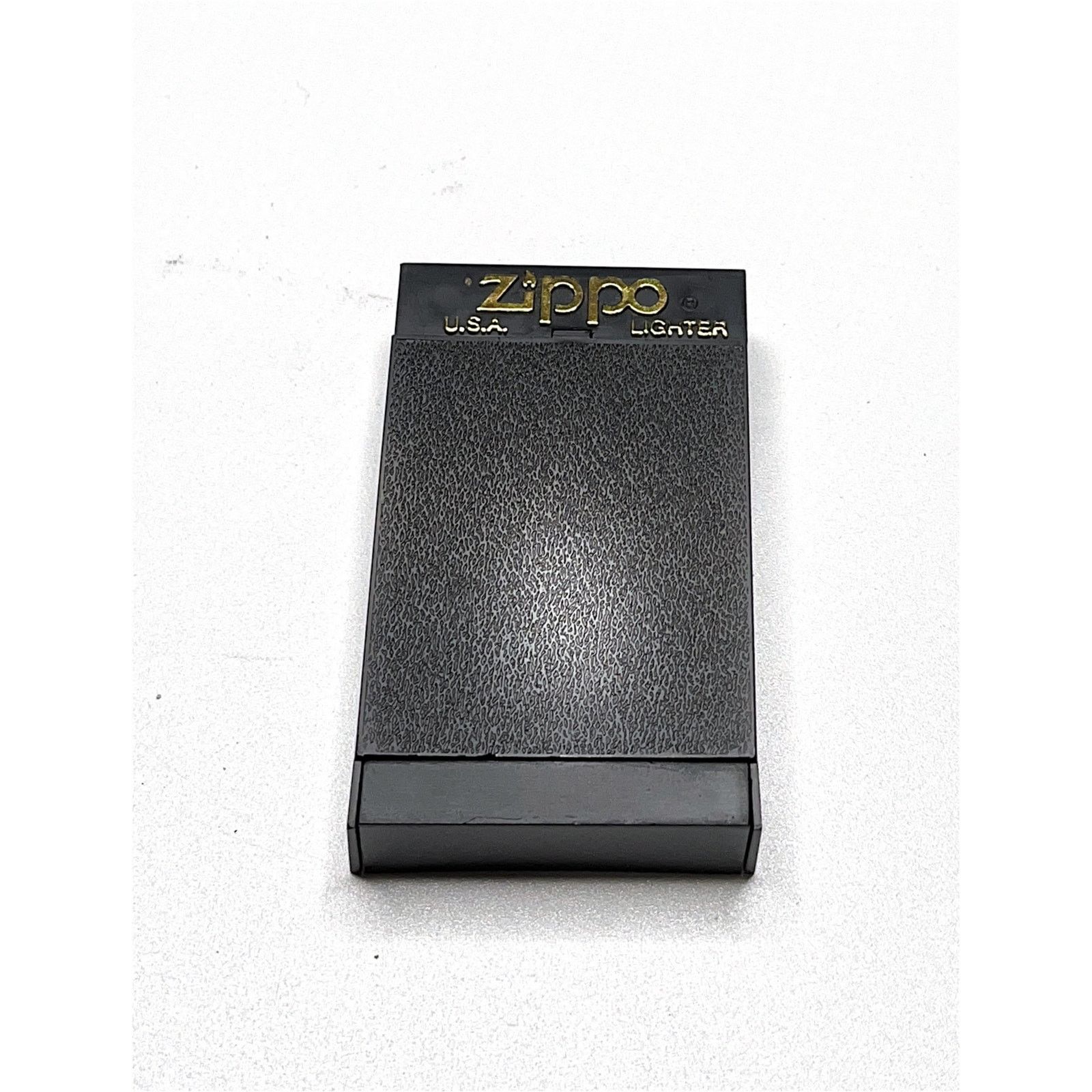 Zippo VINTAGE ZIPPO- American Flag w/ Zippo Logo - 1998 Chrome NIB Size ONE SIZE - 3 Thumbnail